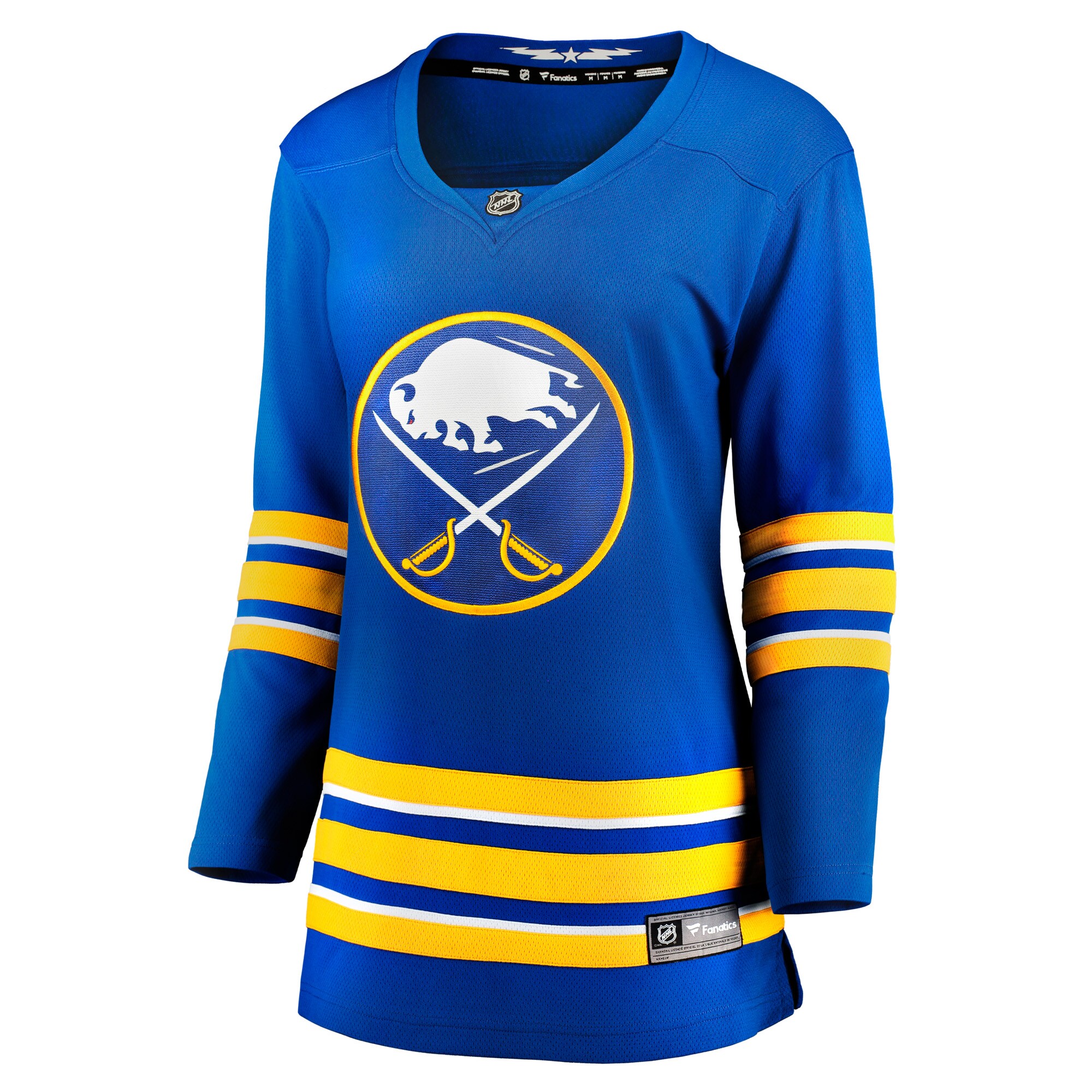 Alternative view of Women's Buffalo Sabres Royal Home Breakaway Hockey Jersey - JS158 