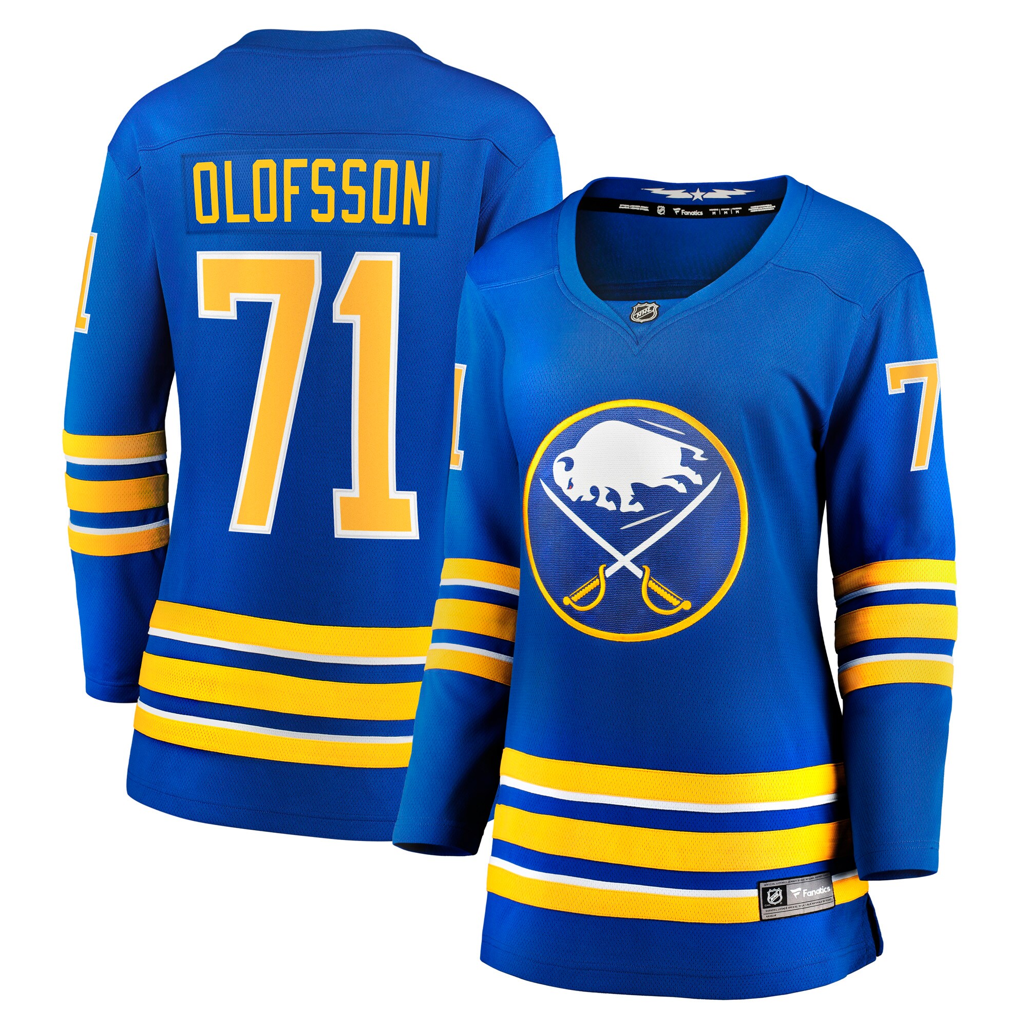 Women's Buffalo Sabres Victor Olofsson Royal Breakaway Player Hockey Jersey - JS958 