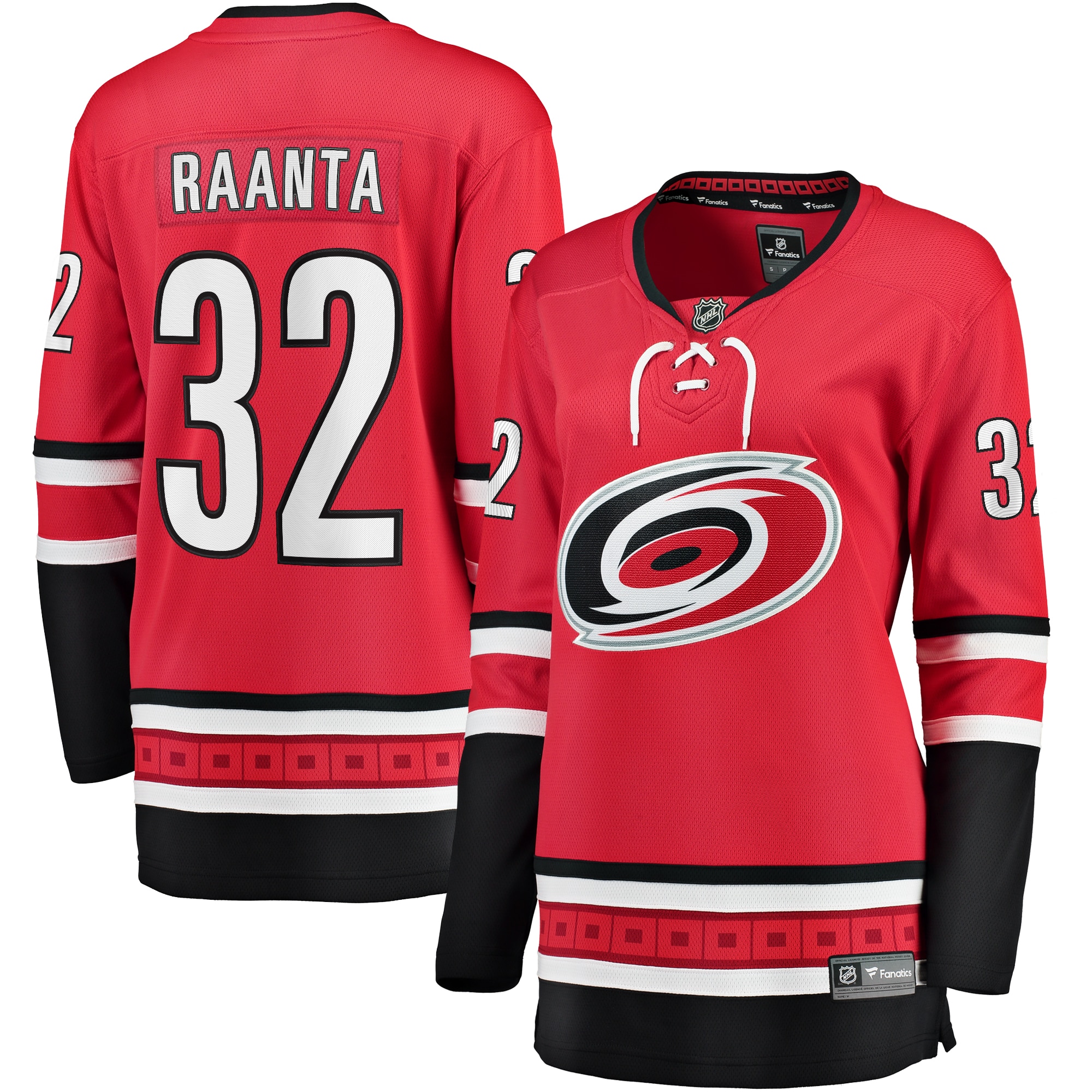 Women's Carolina Hurricanes Antti Raanta Red Alternate Breakaway Player Hockey Jersey - JS566 