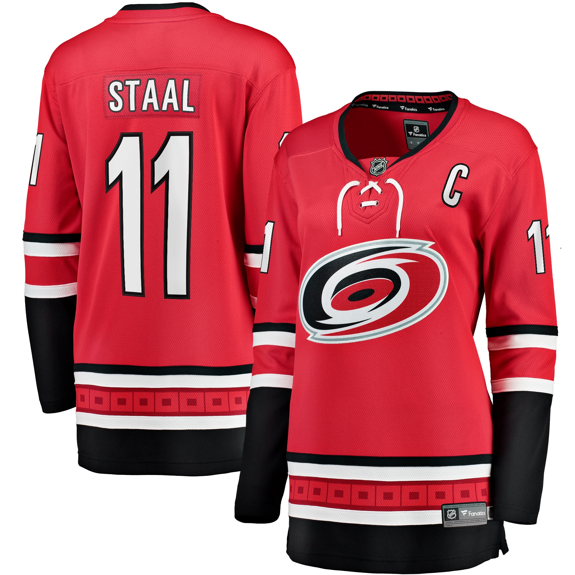 Women's Carolina Hurricanes Jordan Staal Red Alternate Breakaway Player Hockey Jersey - JS702 