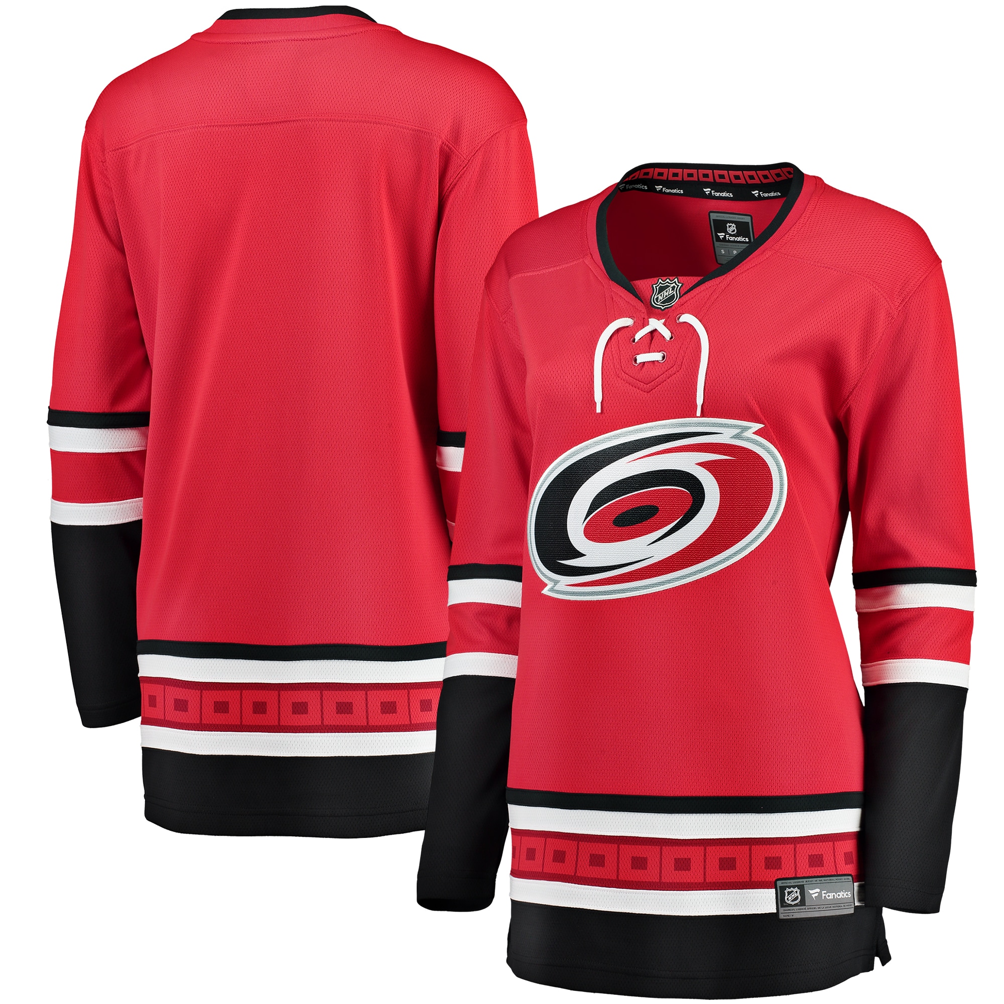 Women's Carolina Hurricanes Red Breakaway Alternate Hockey Jersey - JS927 