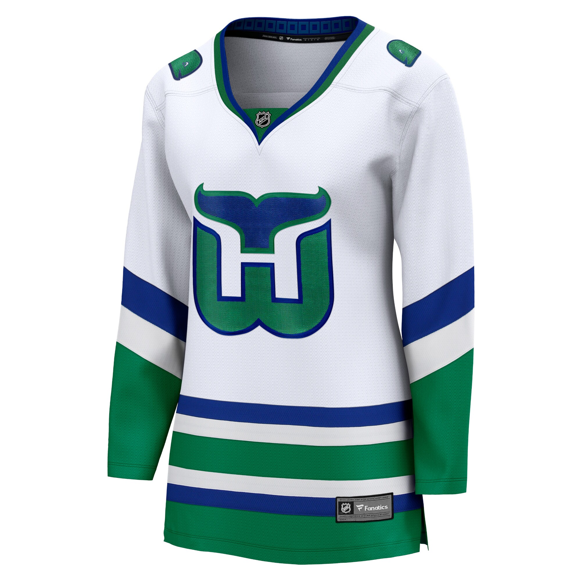 Alternative view of Women's Carolina Hurricanes White Whalers Premier Breakaway Hockey Jersey - JS672 