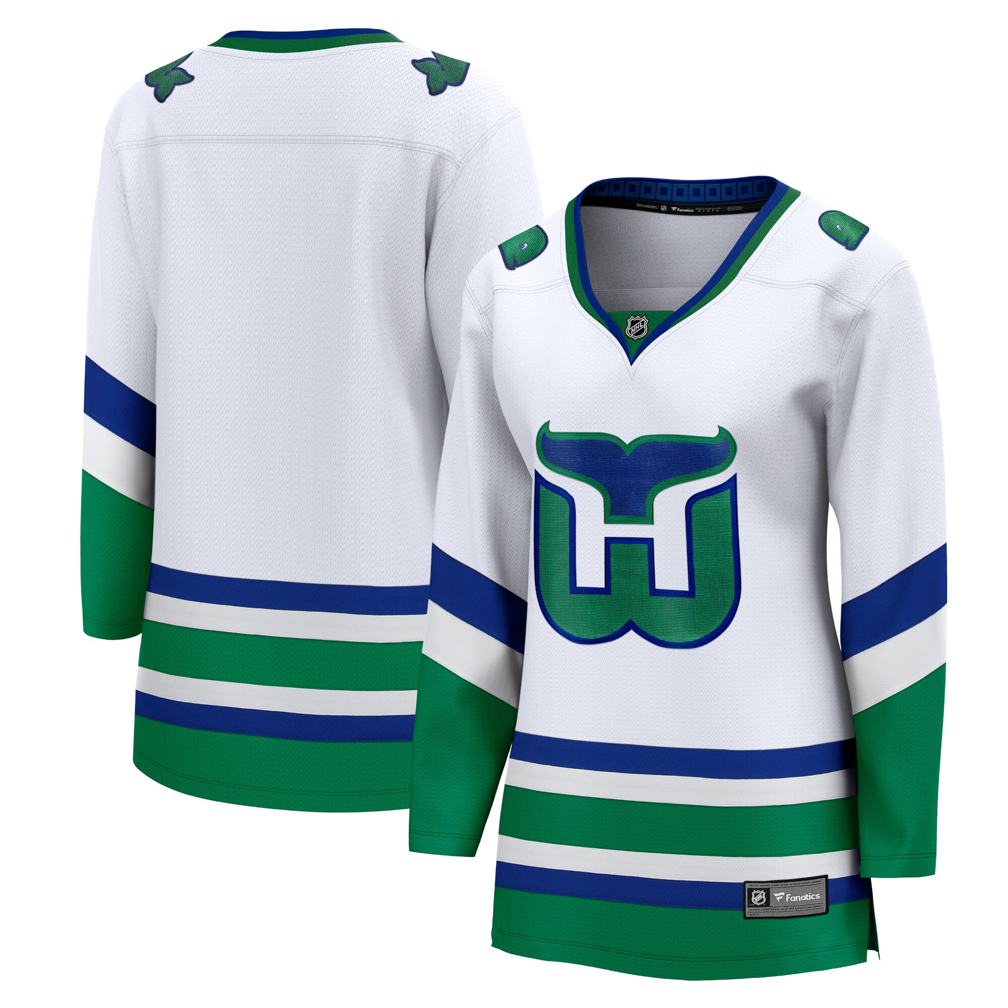 Women's Carolina Hurricanes White Whalers Premier Breakaway Hockey Jersey - JS672 