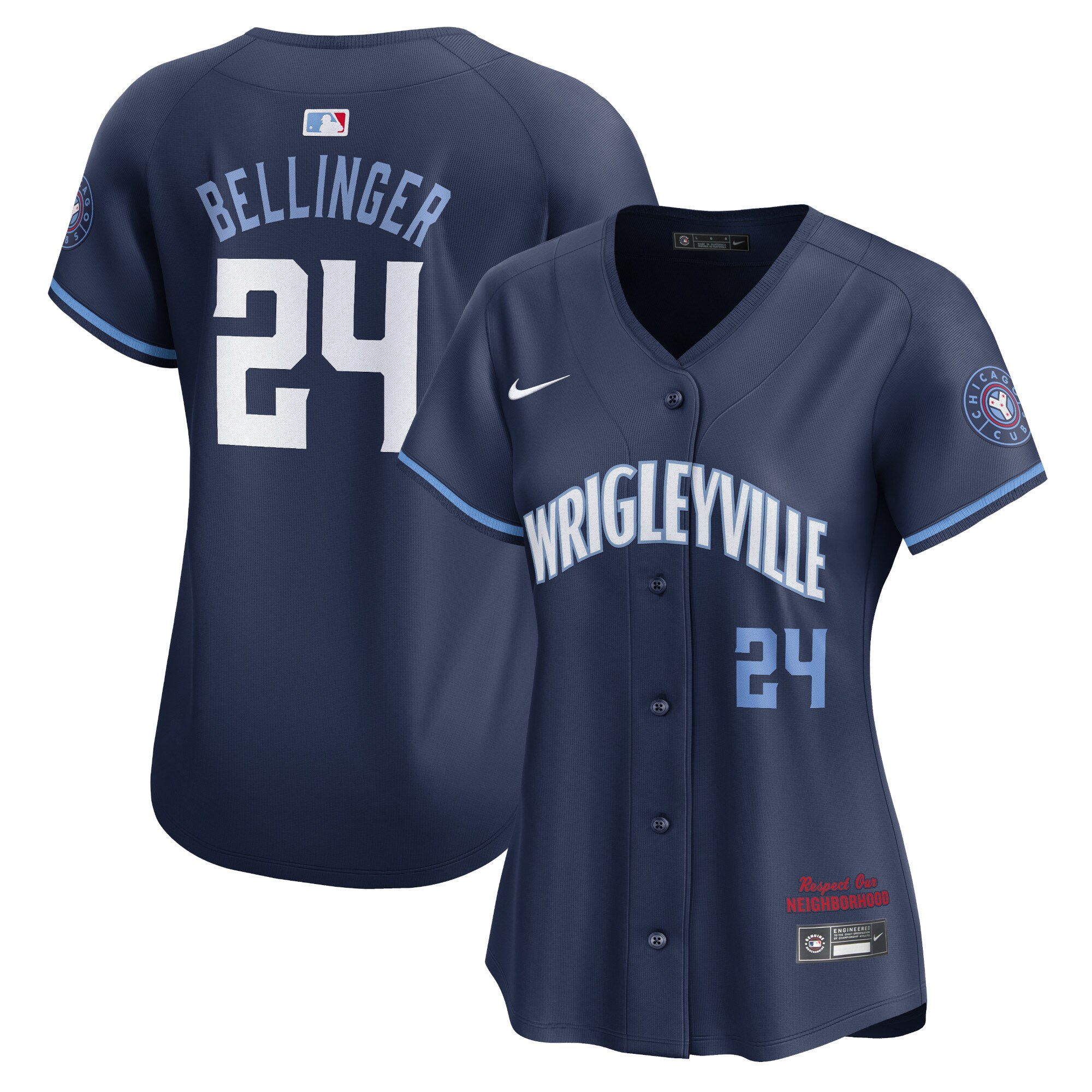 Women's Chicago Cubs Cody Bellinger Navy City Connect Limited Player Jersey