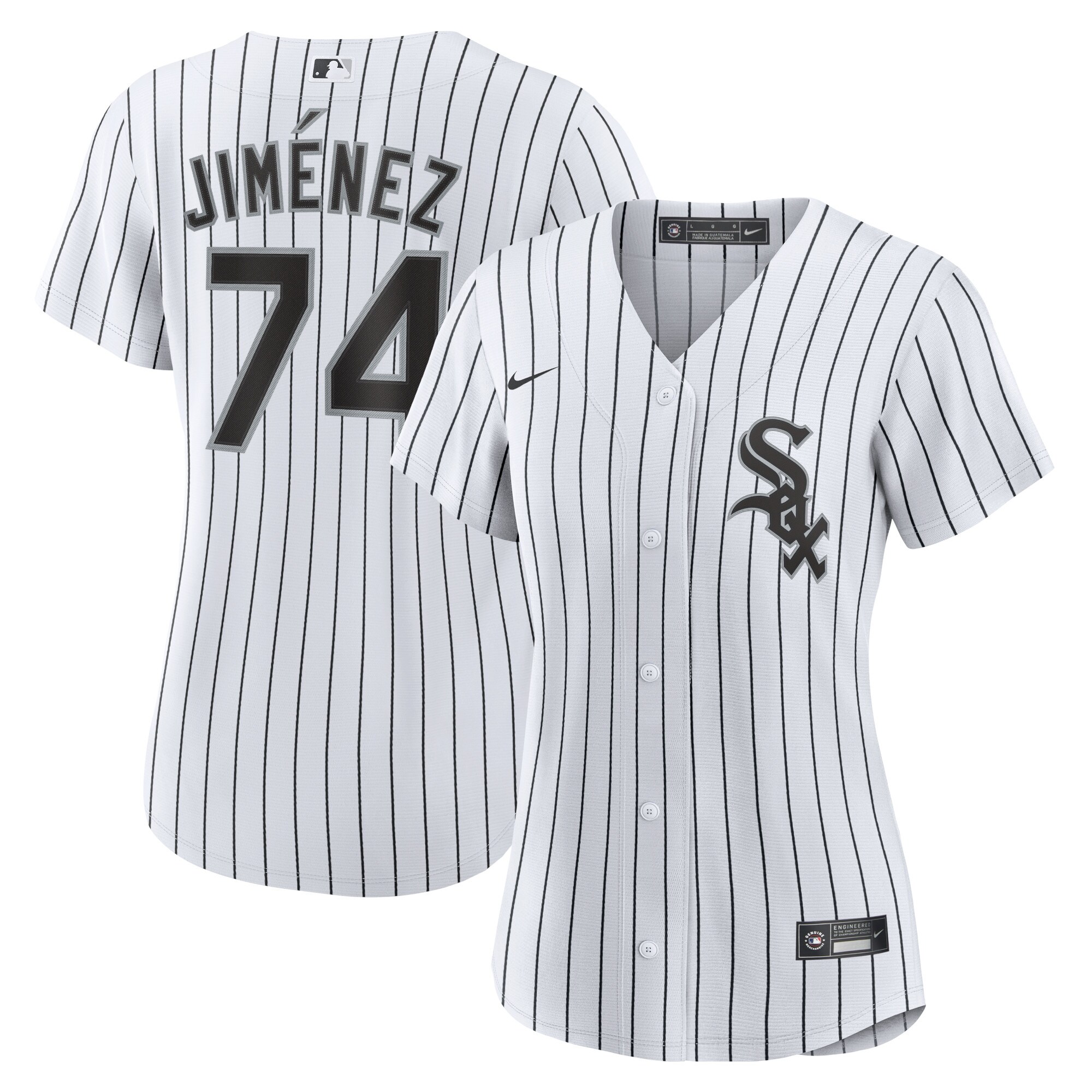 Women's Chicago White Sox Eloy Jimenez White Home Player Jersey