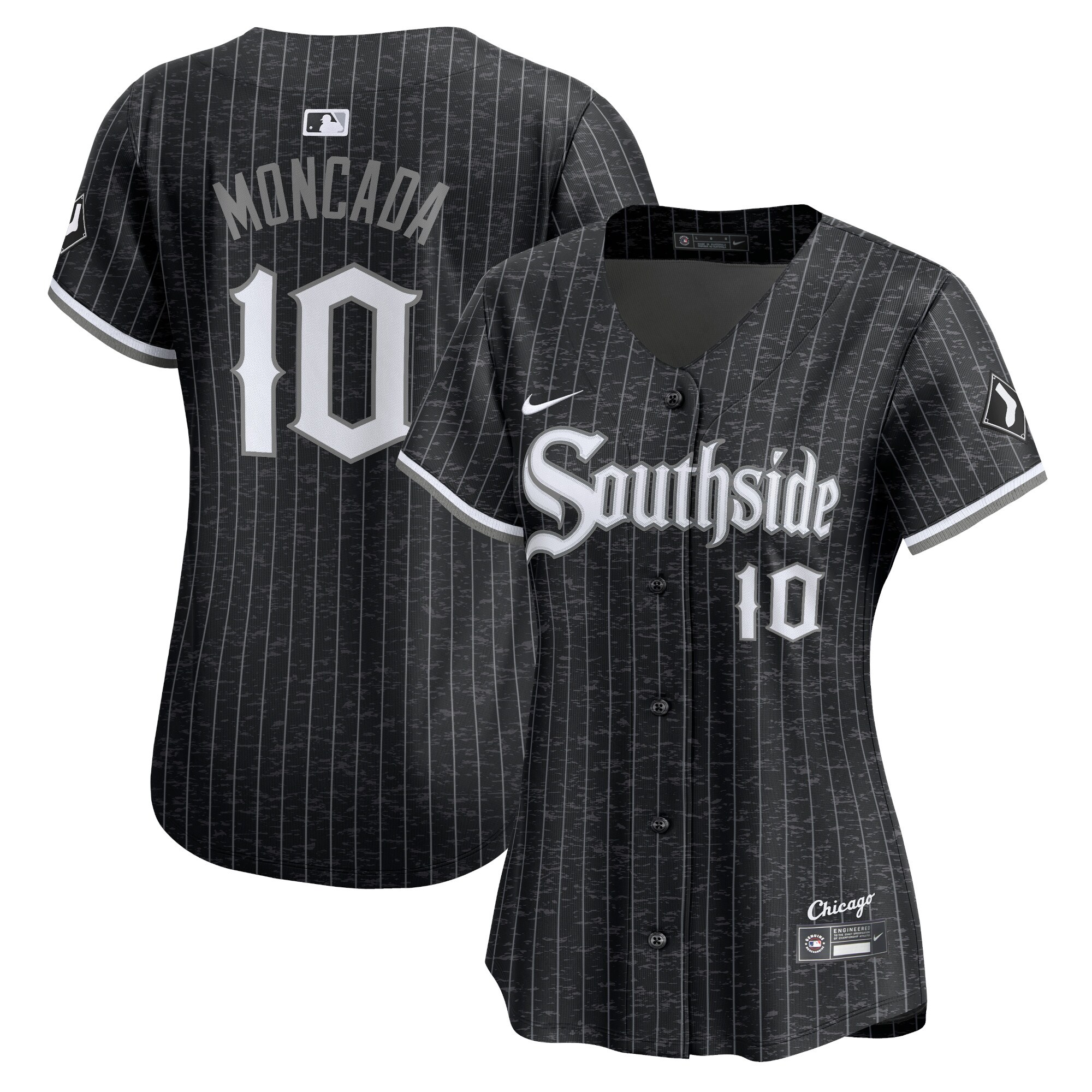 Women's Chicago White Sox Yoán Moncada Black City Connect Limited Player Baseball Jersey