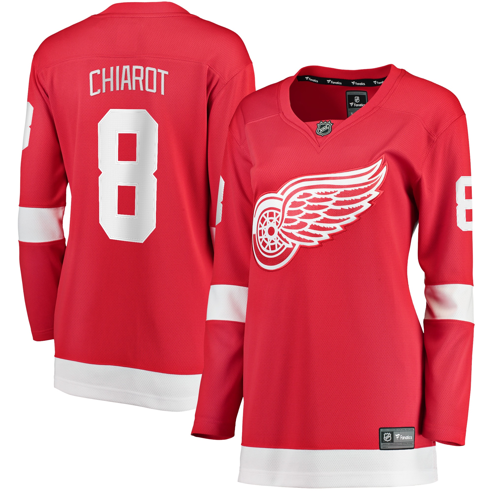 Women's Detroit Red Wings Ben Chiarot Red Home Breakaway Player Hockey Jersey - JS668 