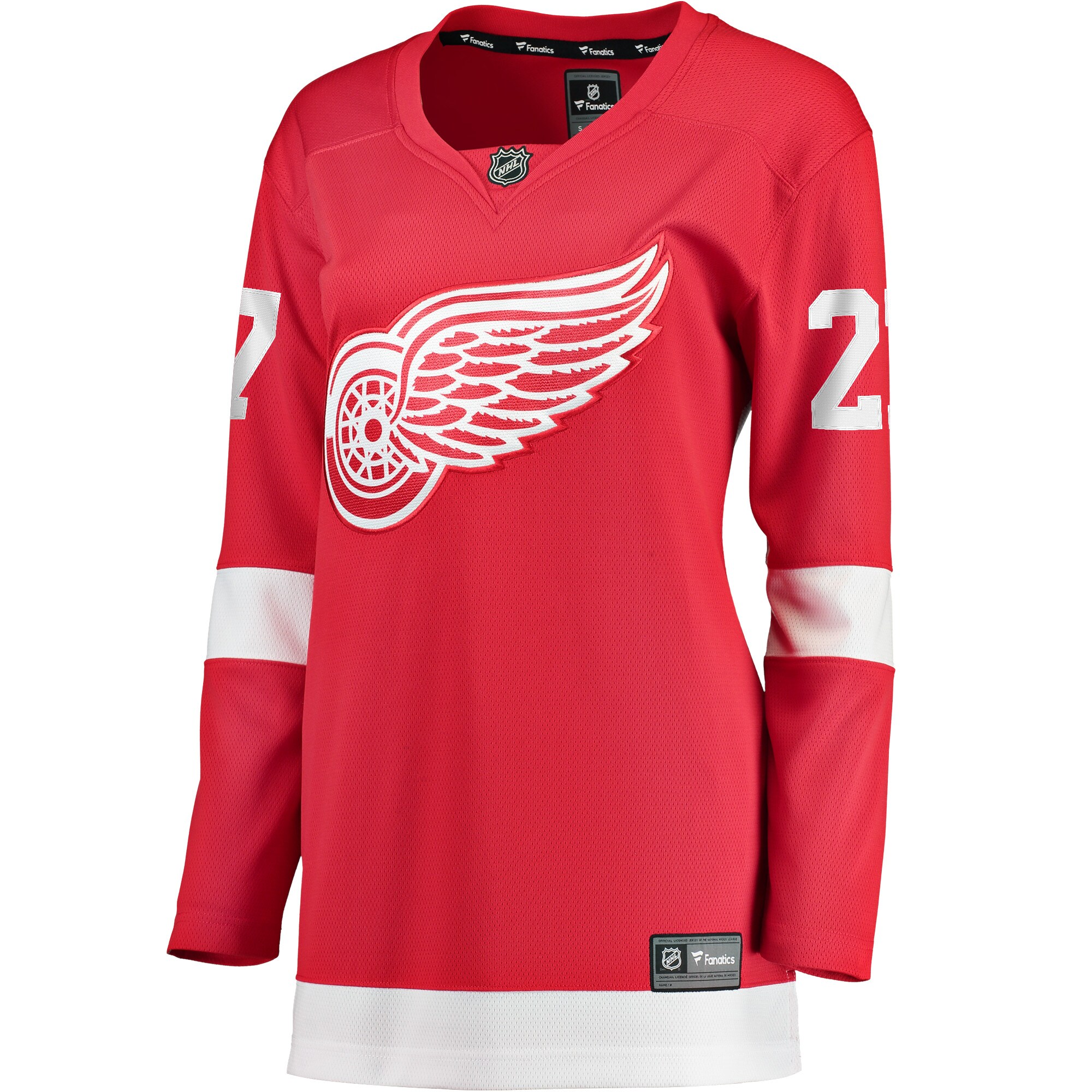 Alternative view of Women's Detroit Red Wings Michael Rasmussen Red Home Breakaway Player Hockey Jersey - JS282 