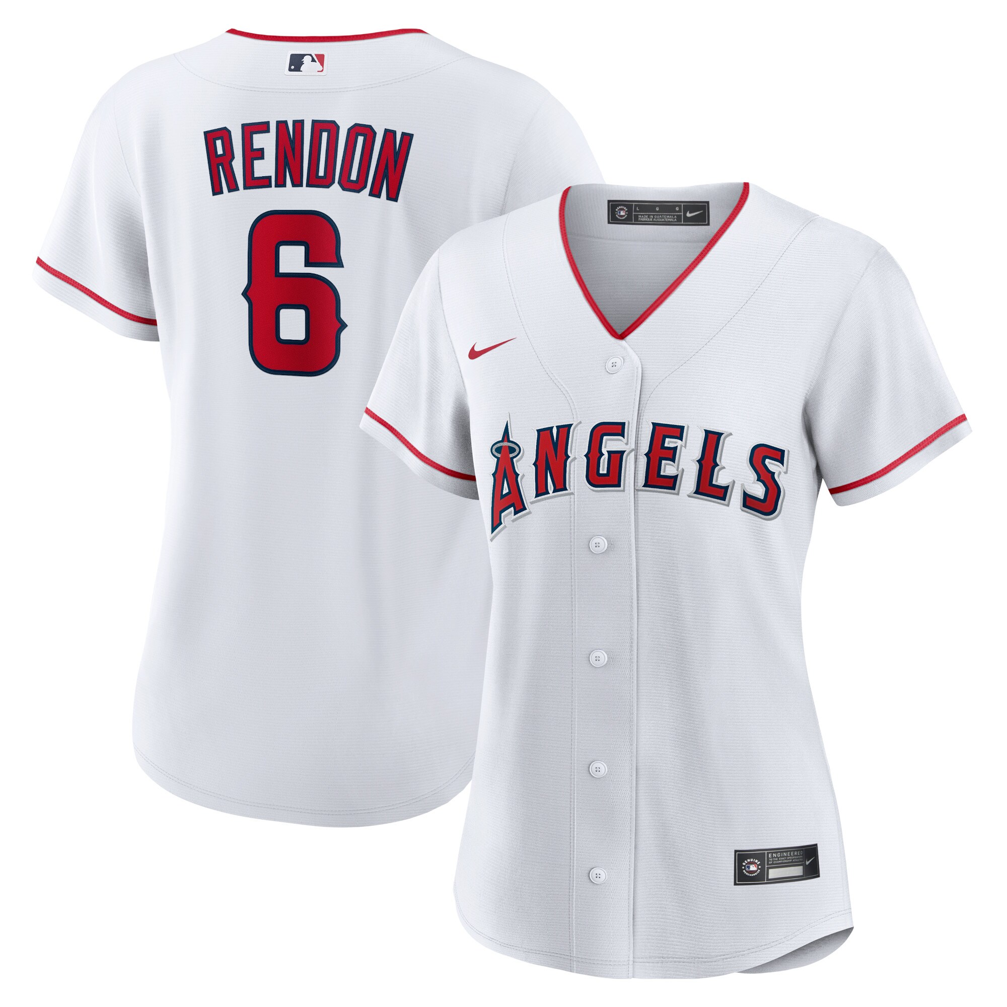 Women's Los Angeles Angels Anthony Rendon White Home Player Jersey 