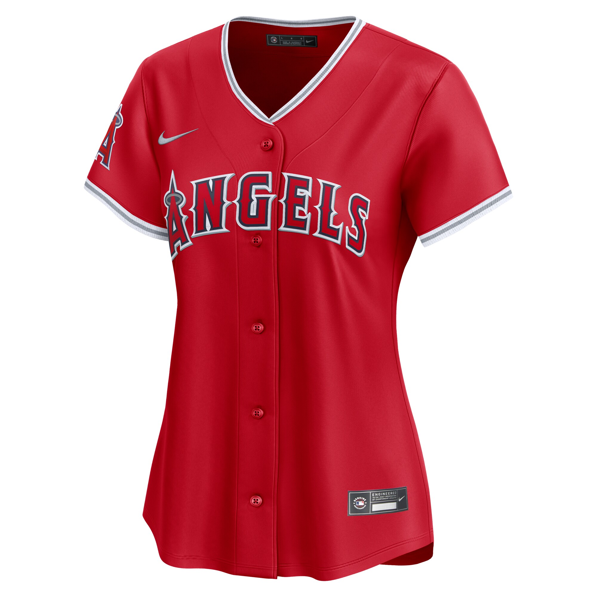 Alternative view of Women's Los Angeles Angels Red Alternate Limited Jersey 