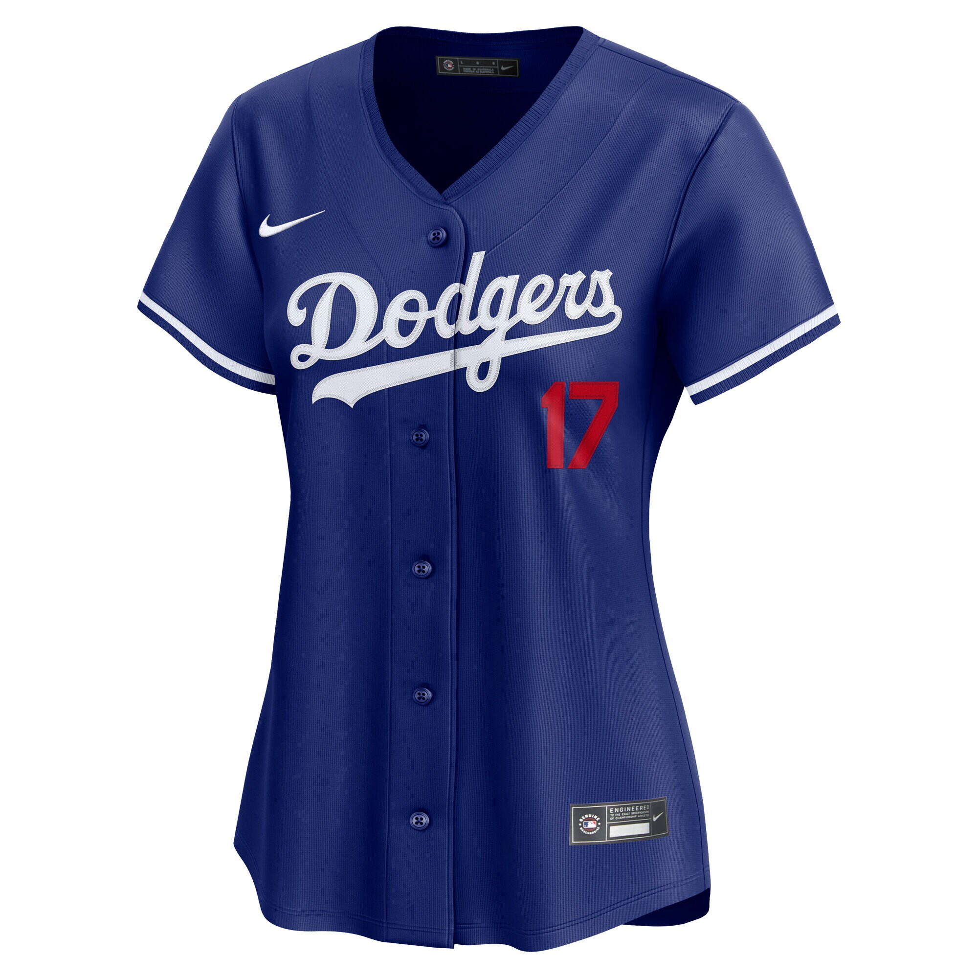 Alternative view of Women's Los Angeles Dodgers Shohei Ohtani Royal Alternate Limited Player Baseball Jersey 