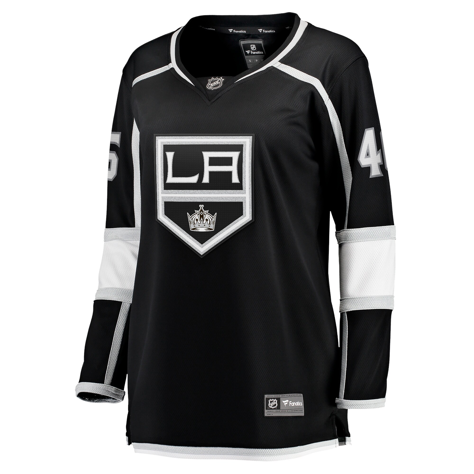 Alternative view of Women's Los Angeles Kings Blake Lizotte Black Home Breakaway Player Hockey Jersey - JS390 