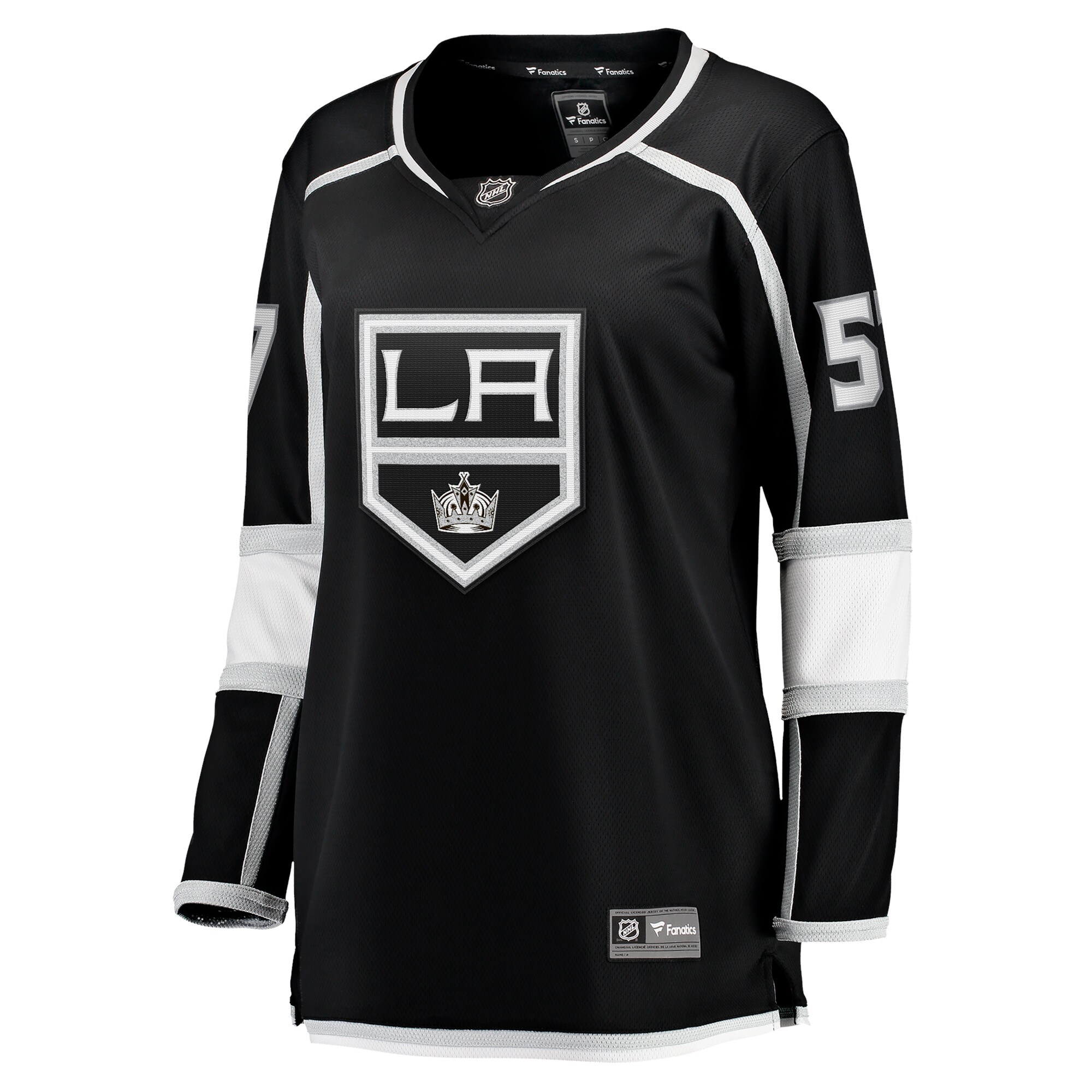 Alternative view of Women's Los Angeles Kings Jacob Moverare Black Home Breakaway Player Hockey Jersey - JS486 