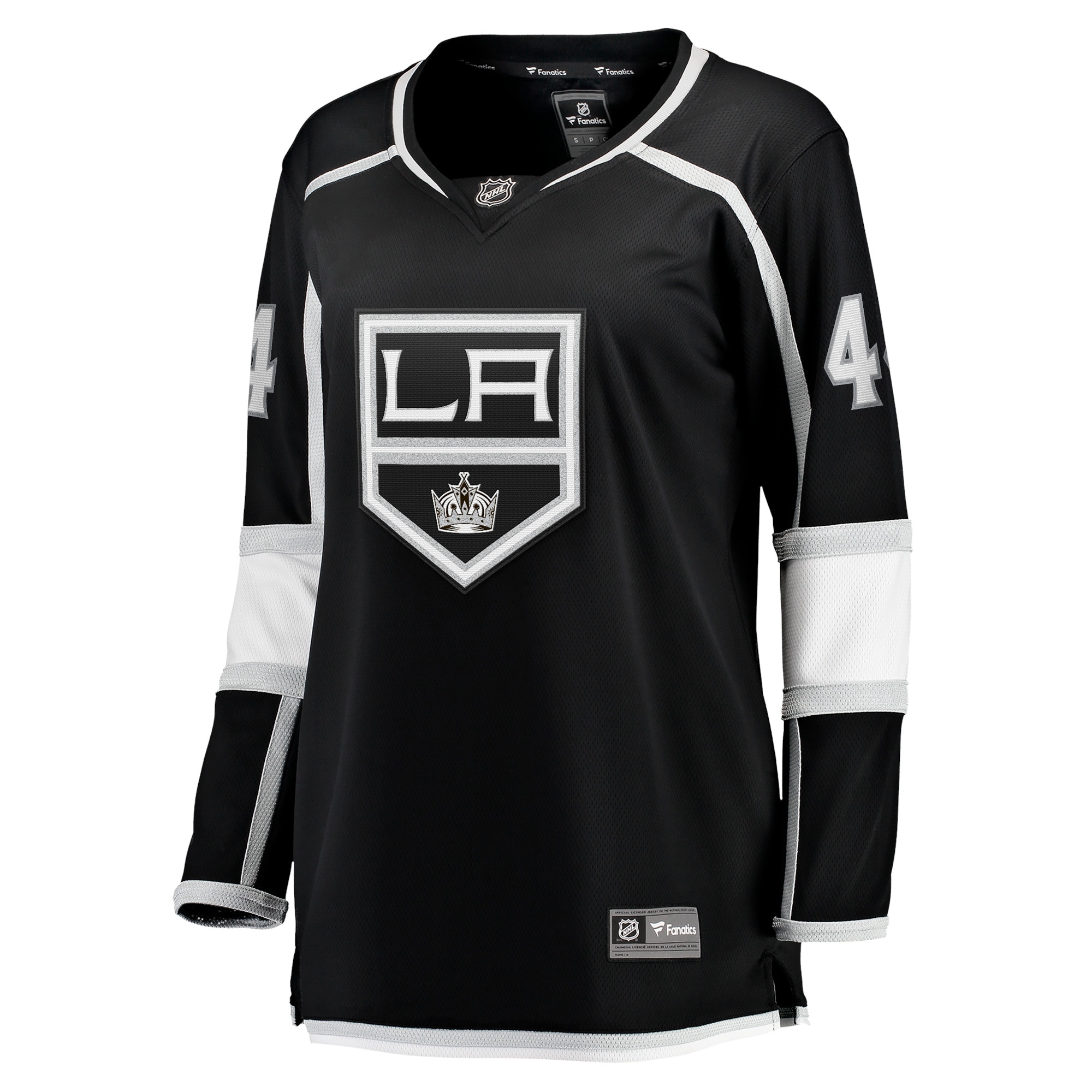 Alternative view of Women's Los Angeles Kings Mikey Anderson Black Home Breakaway Player Hockey Jersey - JS141 
