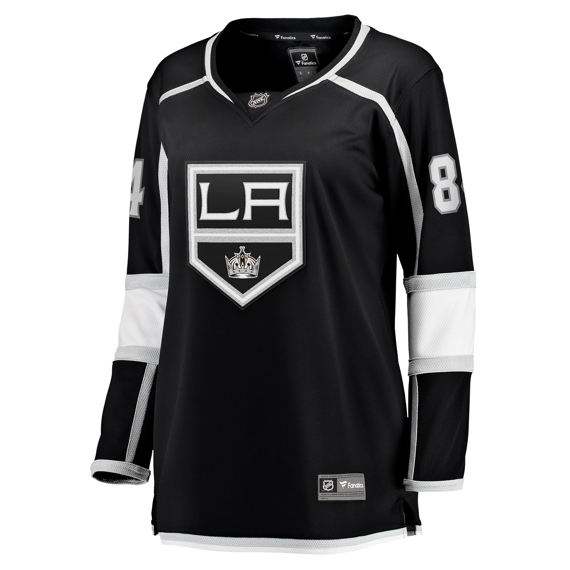 Alternative view of Women's Los Angeles Kings Vladislav Gavrikov Black Home Breakaway Hockey Jersey - JS662 