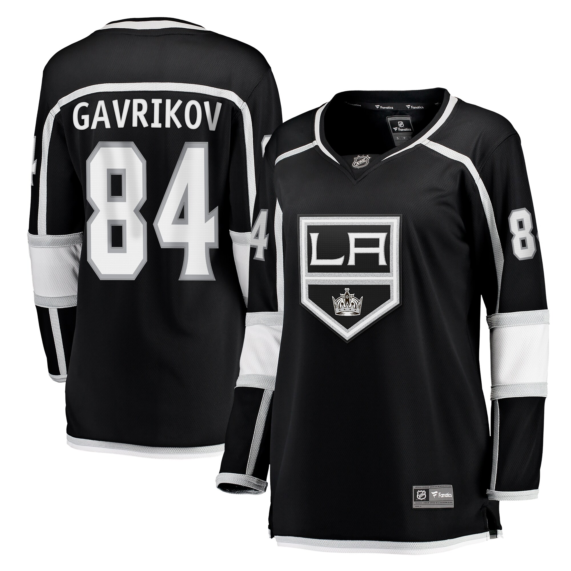 Women's Los Angeles Kings Vladislav Gavrikov Black Home Breakaway Hockey Jersey - JS662 