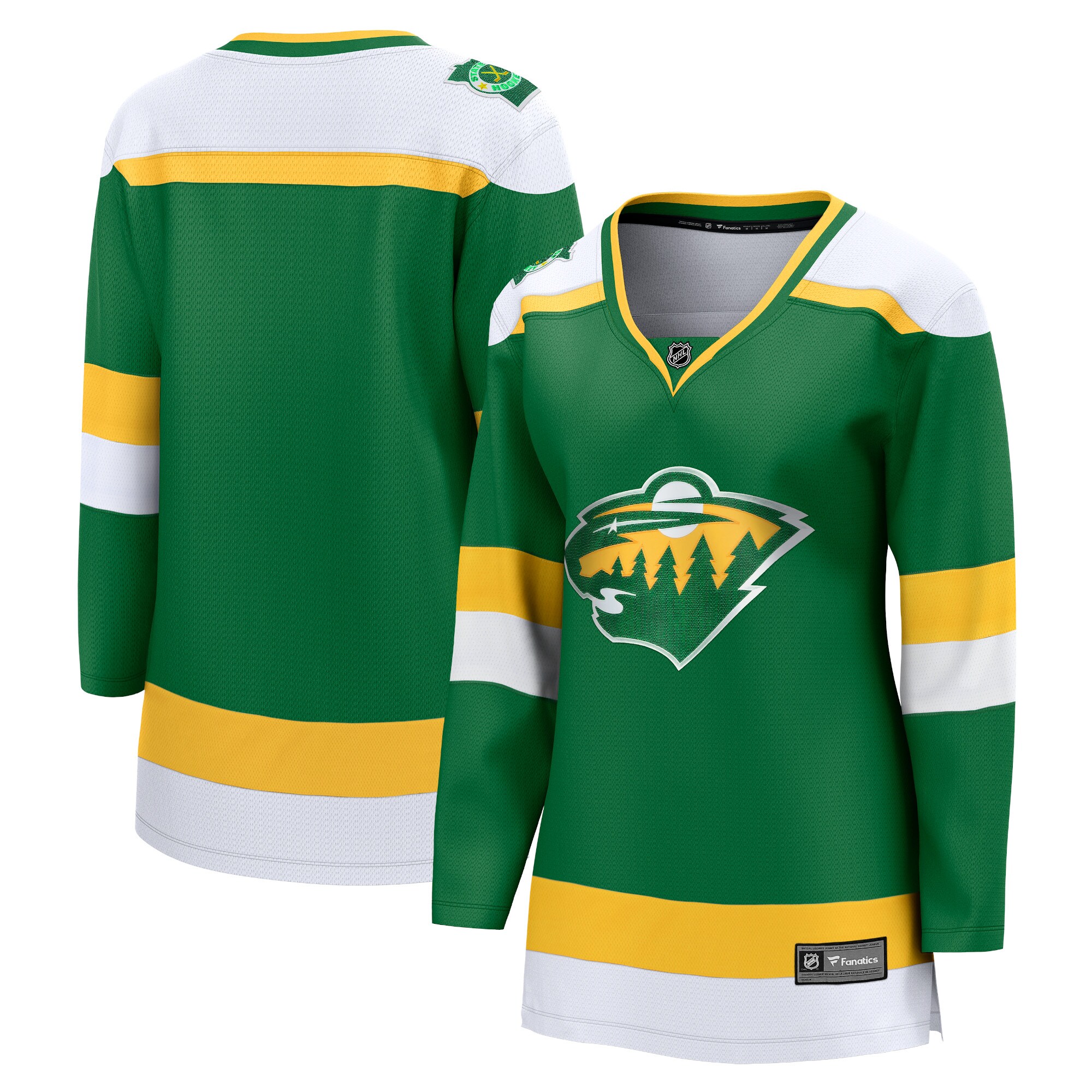 Women's Minnesota Wild Green Alternate Premier Breakaway Hockey Jersey - JS338 