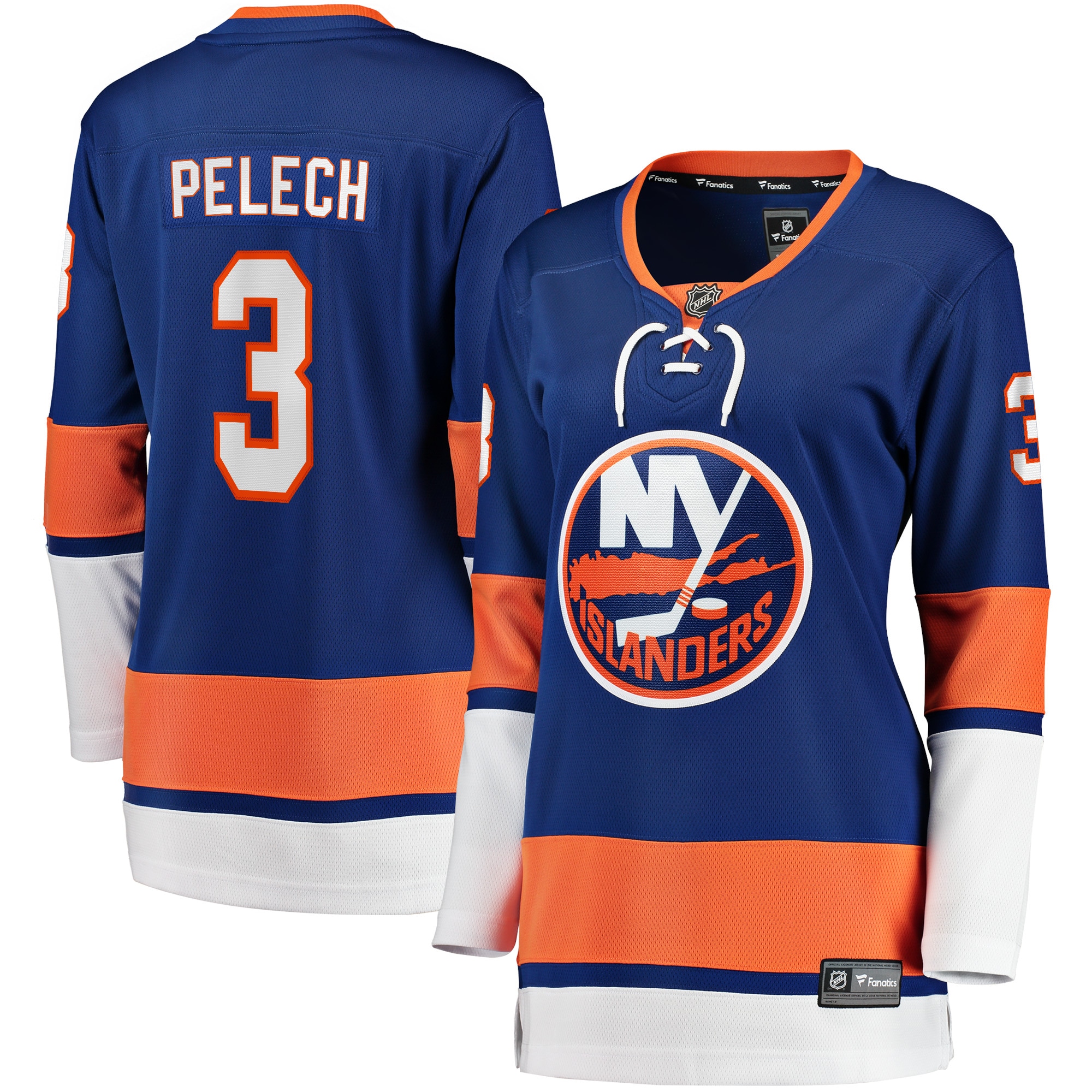 Women's New York Islanders Adam Pelech Royal Home Breakaway Player Hockey Jersey - JS800 