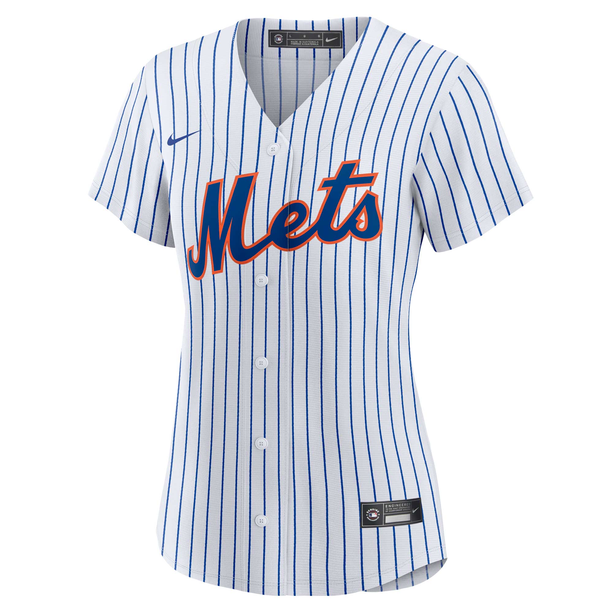 Alternative view of Women's New York Mets Darryl Strawberry White Home Player Baseball Jersey 