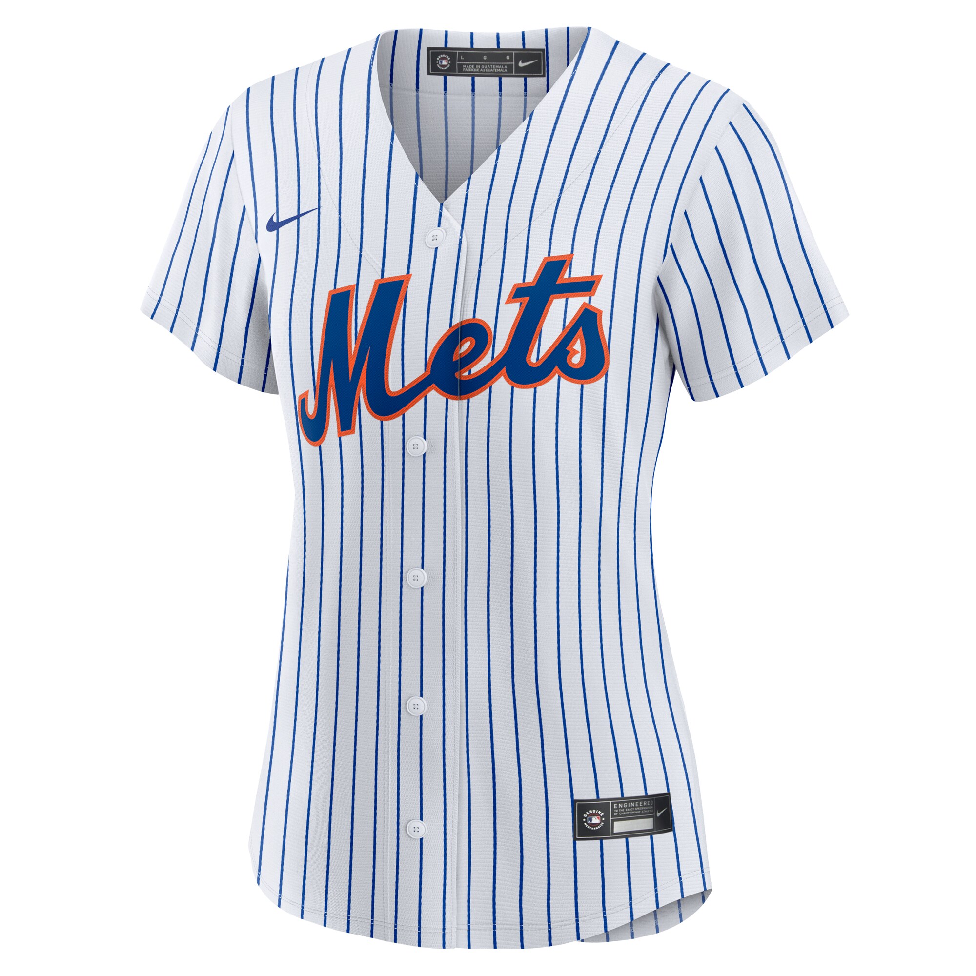 Alternative view of Women's New York Mets Jeff McNeil White Home Baseball Jersey 