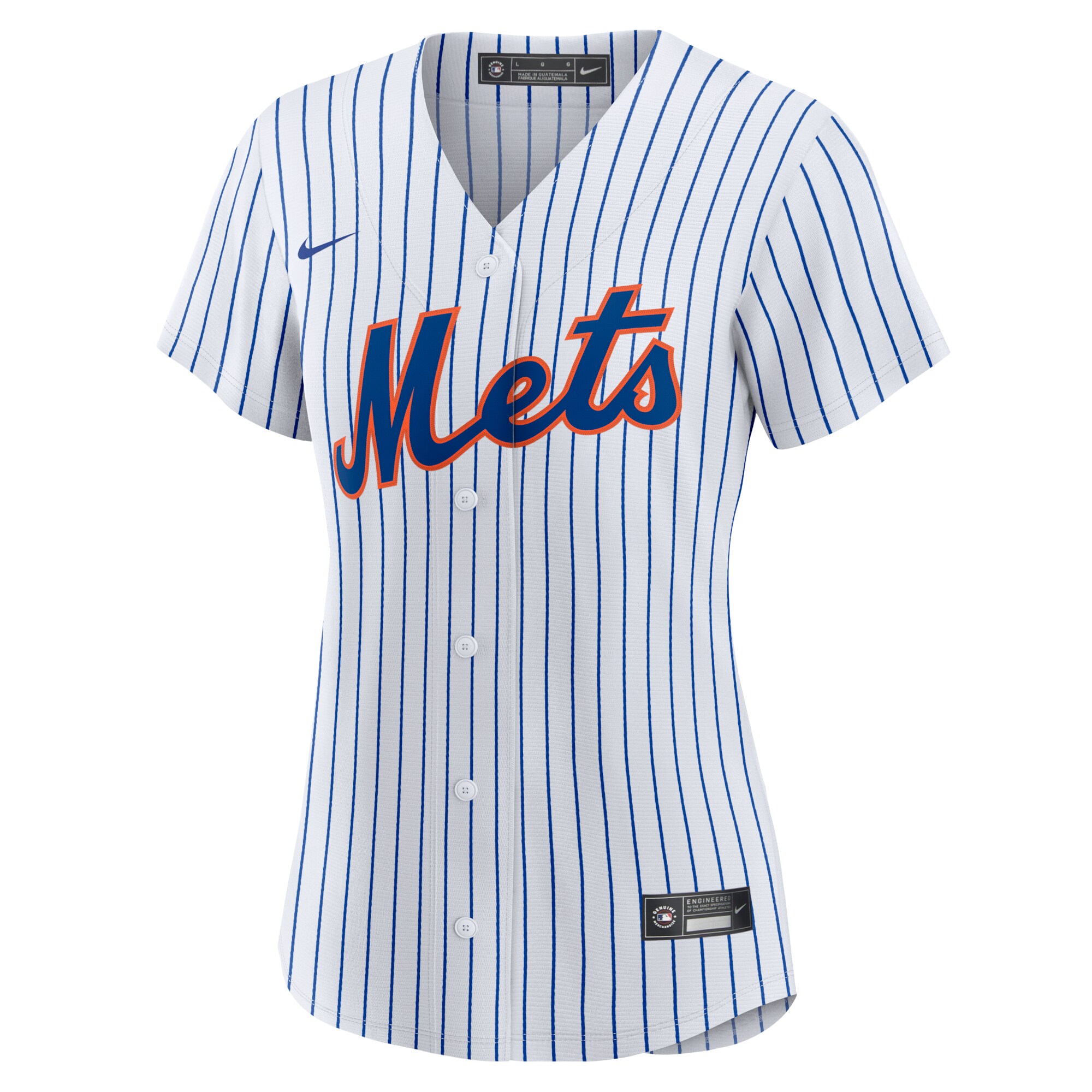 Alternative view of Women's New York Mets Max Scherzer White Home Player Baseball Jersey 