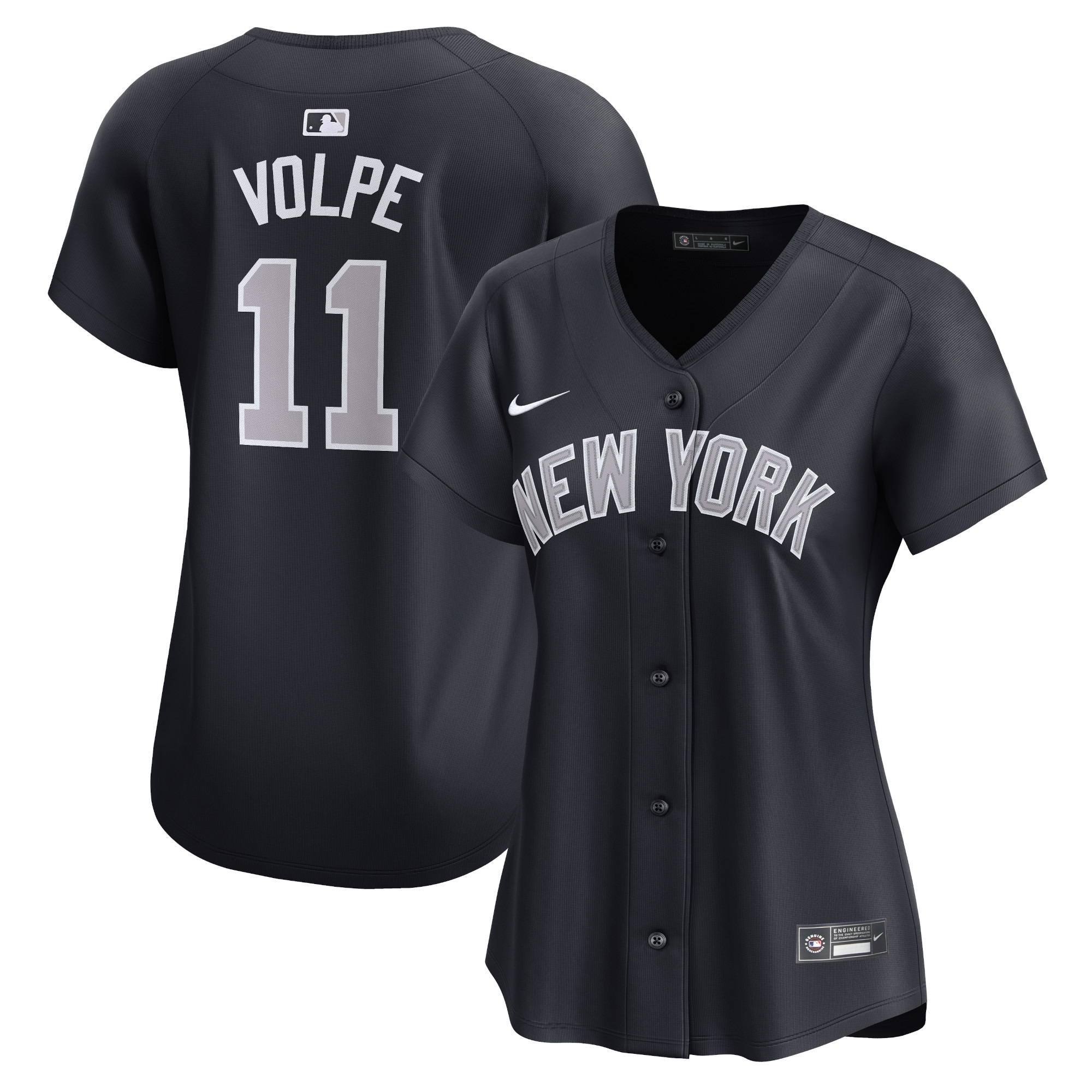 Women's New York Yankees Anthony Volpe Navy Alternate Limited Player Baseball Jersey 