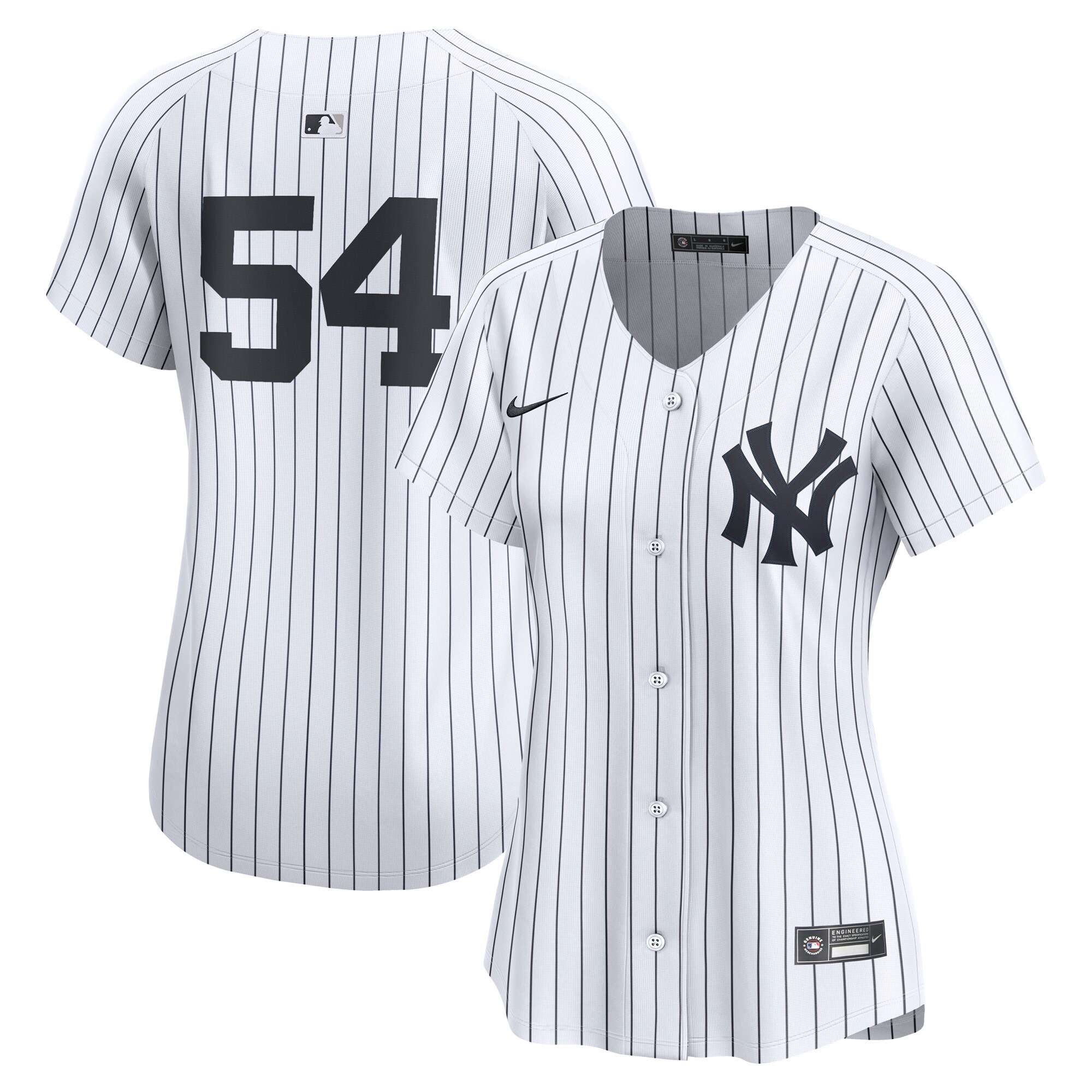 Women's New York Yankees Max Fried White Home Limited Player Baseball Jersey 