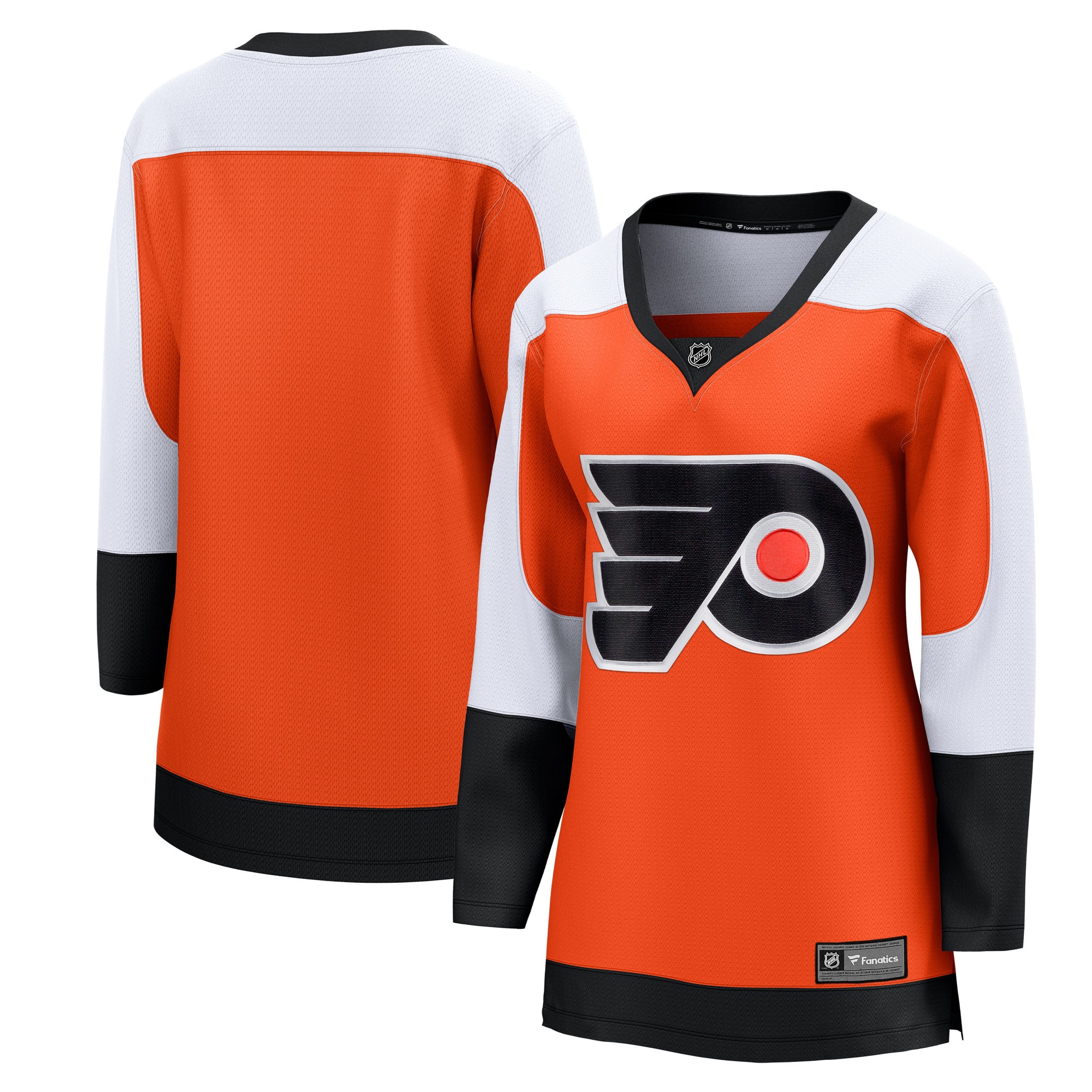 Women's Philadelphia Flyers Burnt Orange Home Premier Breakaway Hockey Jersey - JS982 