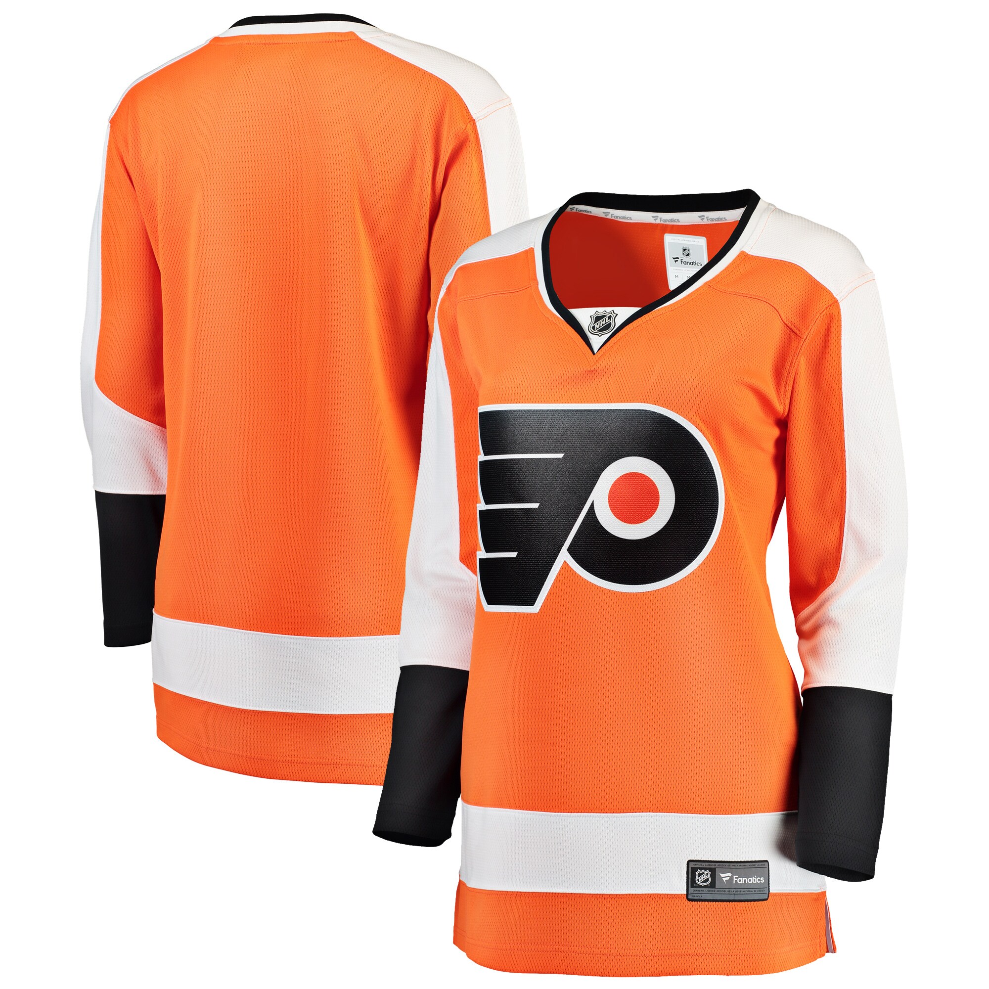 Women's Philadelphia Flyers Orange Breakaway Home Hockey Jersey - JS360 