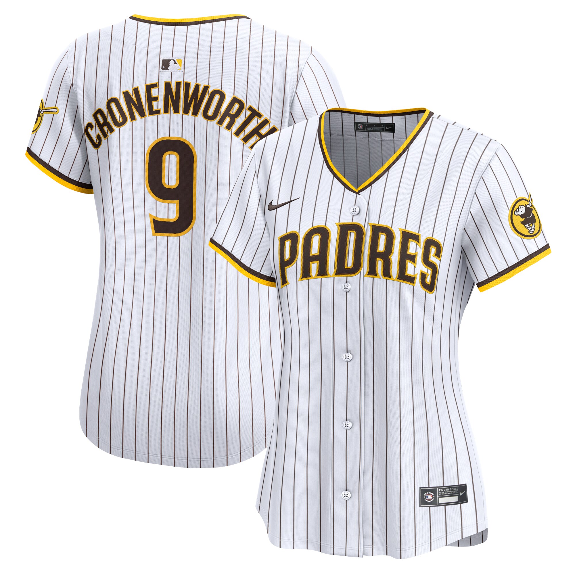 Women's San Diego Padres Jake Cronenworth White Home Limited Player Jersey 