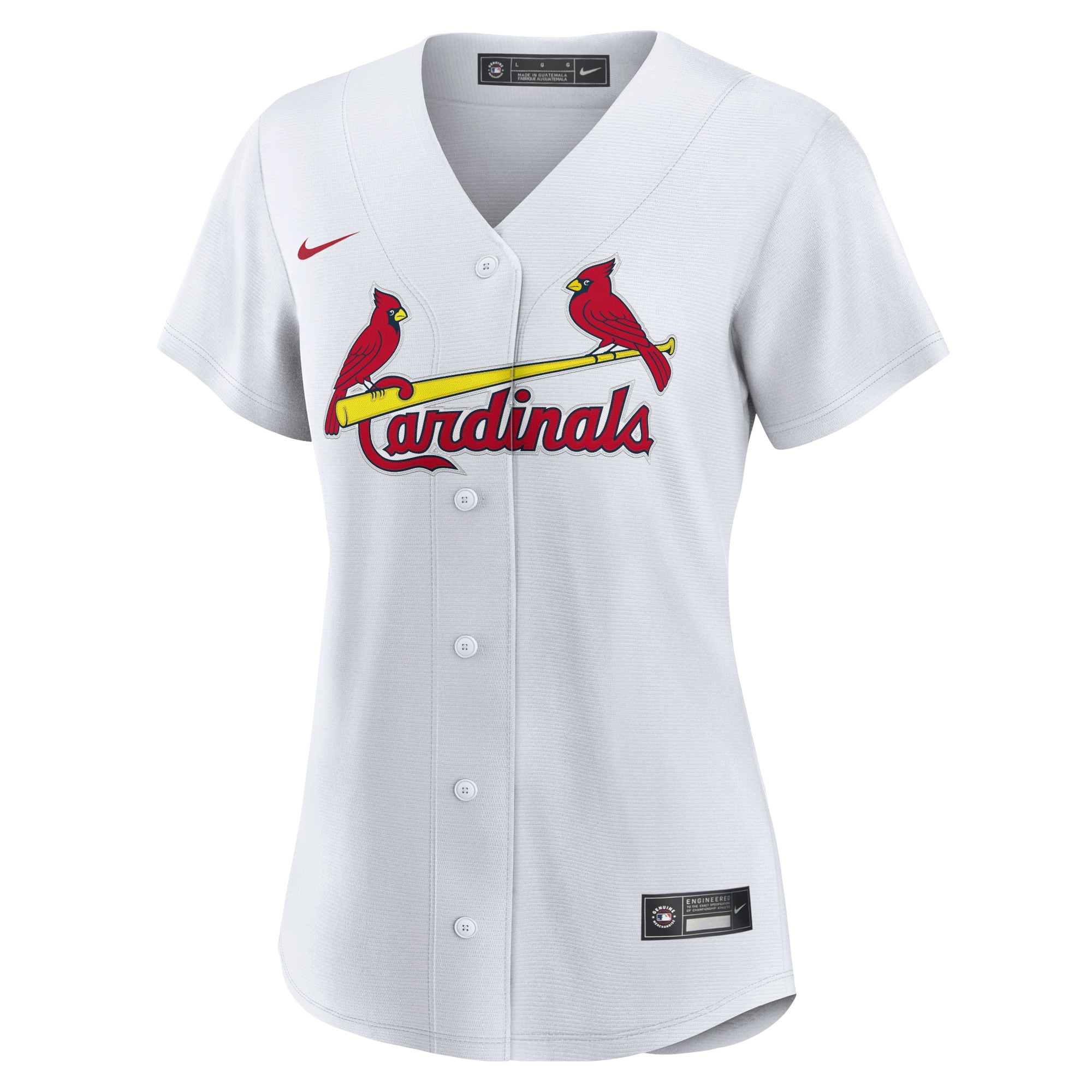 Alternative view of Women's St. Louis Cardinals Nolan Arenado White Home Official Player Baseball Jersey 
