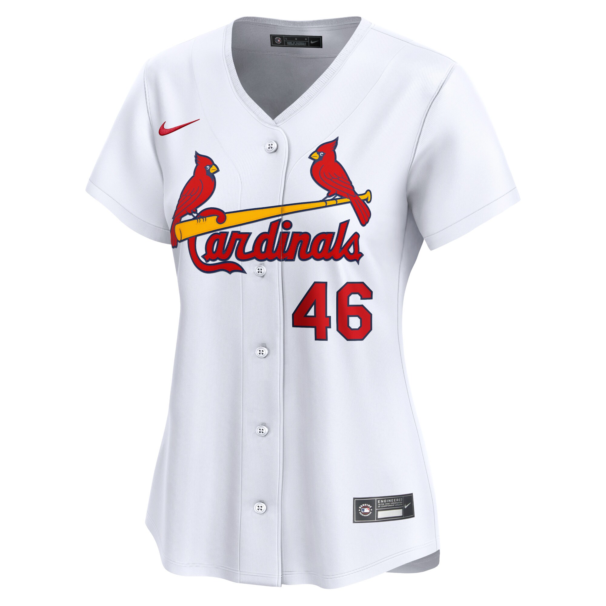Alternative view of Women's St. Louis Cardinals Paul Goldschmidt White Home Limited Player Baseball Jersey 