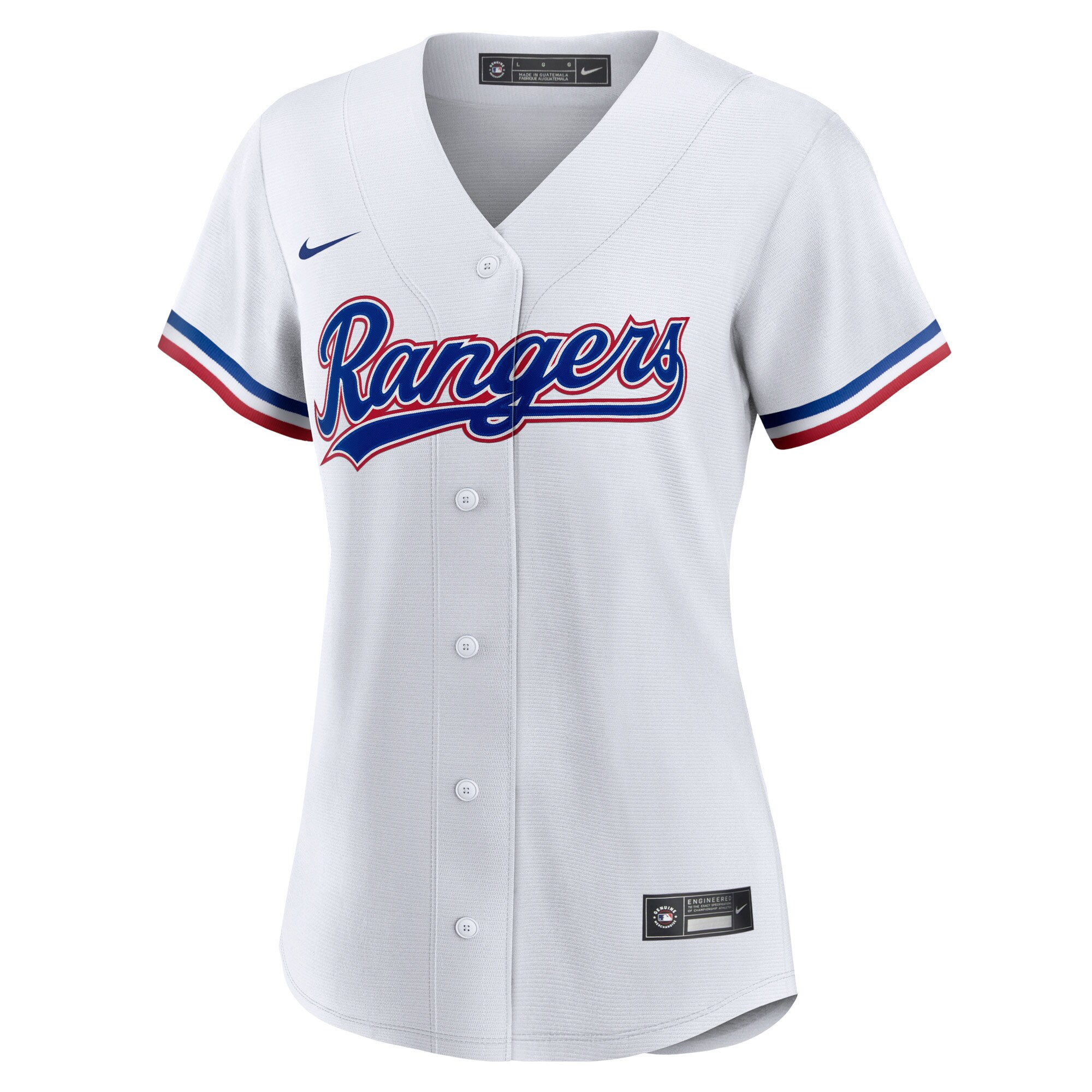 Alternative view of Women's Texas Rangers Corey Seager White Home Player Baseball Jersey - JS719 