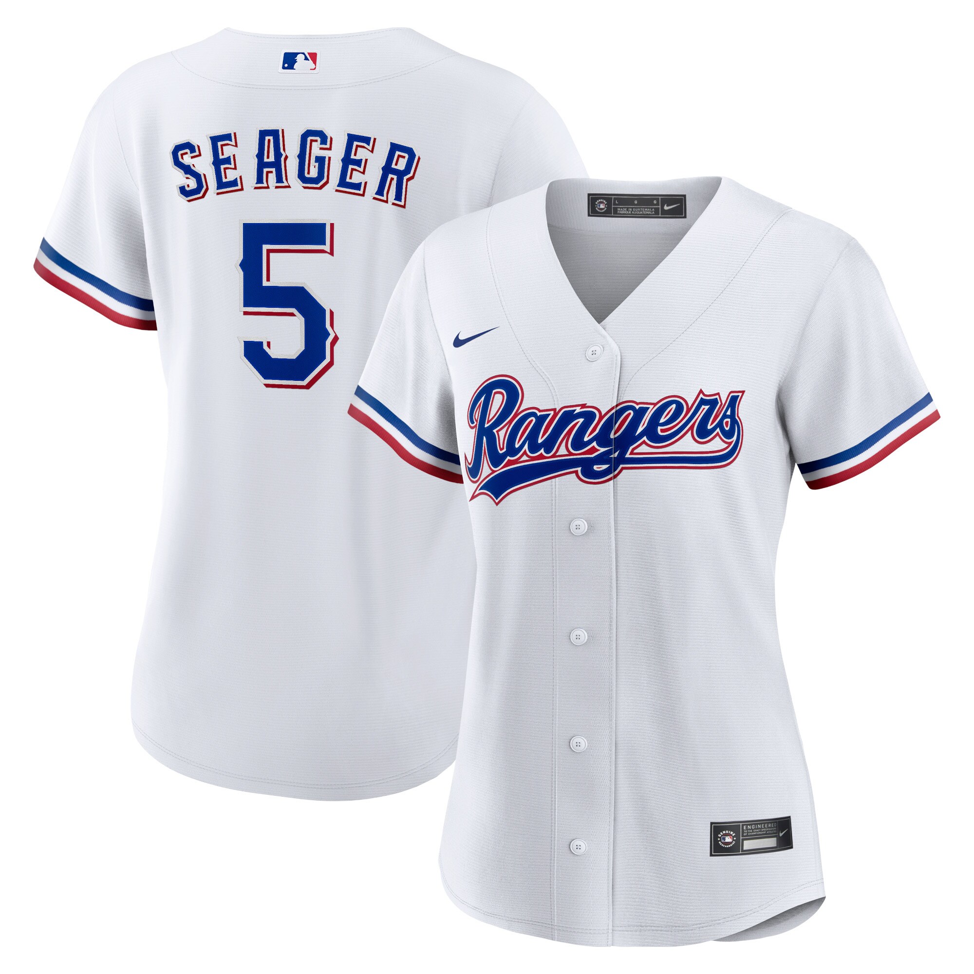 Women's Texas Rangers Corey Seager White Home Player Baseball Jersey - JS719 