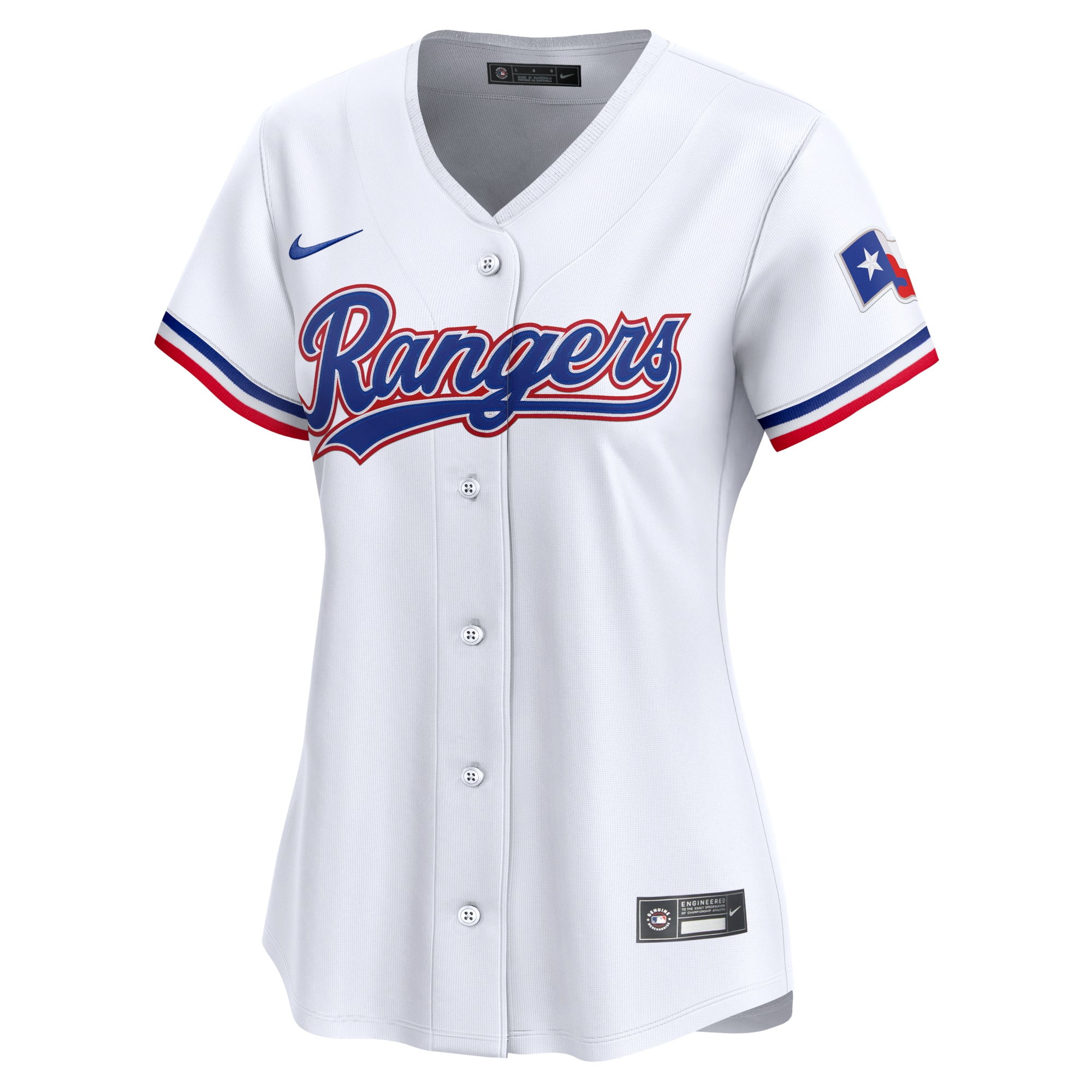 Alternative view of Women's Texas Rangers Jon Gray White Home Limited Player Baseball Jersey - JS273 