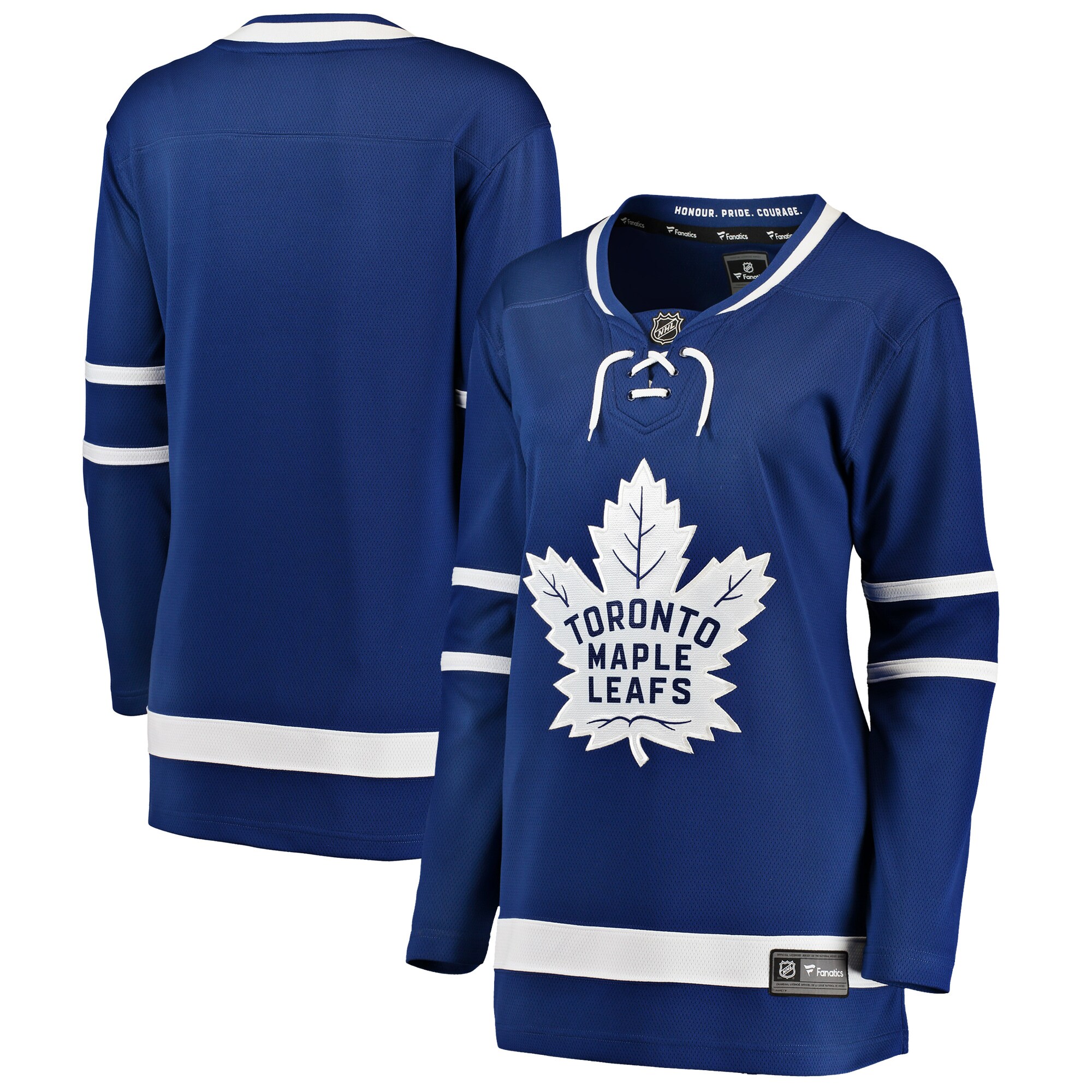 Women's Toronto Maple Leafs Blue Breakaway Home Hockey Jersey - JS181 