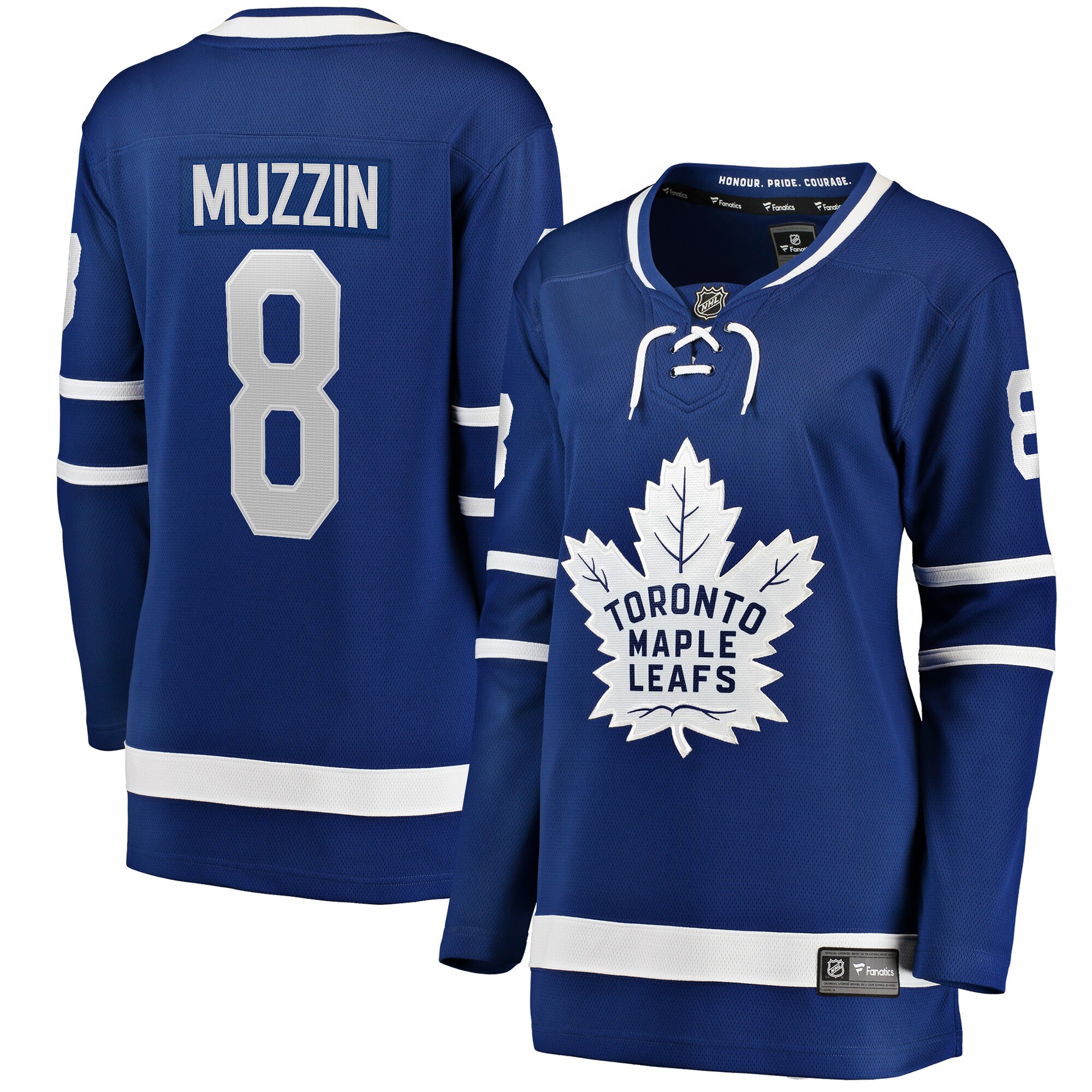 Women's Toronto Maple Leafs Jake Muzzin Blue Home Breakaway Player Hockey Jersey - JS324 