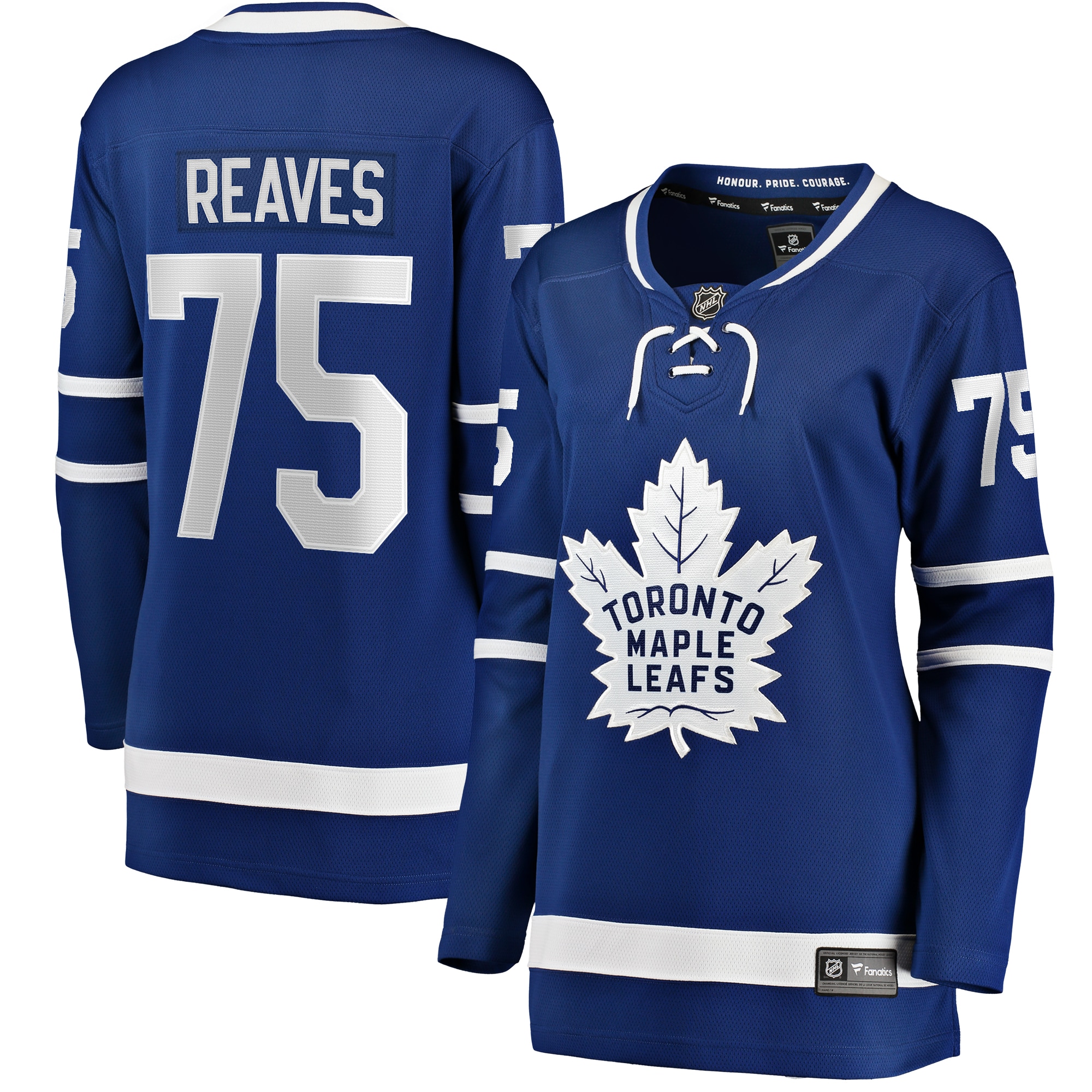 Women's Toronto Maple Leafs Ryan Reaves Blue Home Breakaway Player Hockey Jersey - JS421 