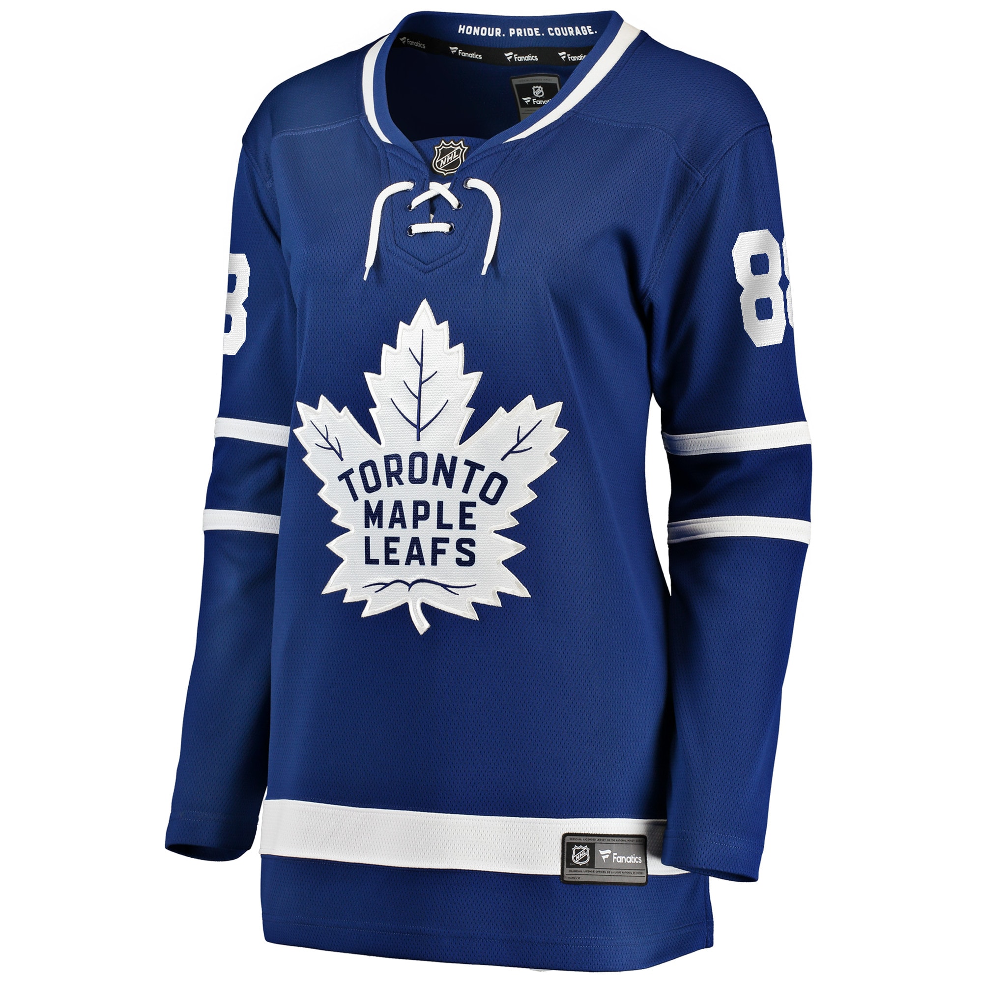 Alternative view of Women's Toronto Maple Leafs William Nylander Blue Home Team Breakaway Player Hockey Jersey - JS254 