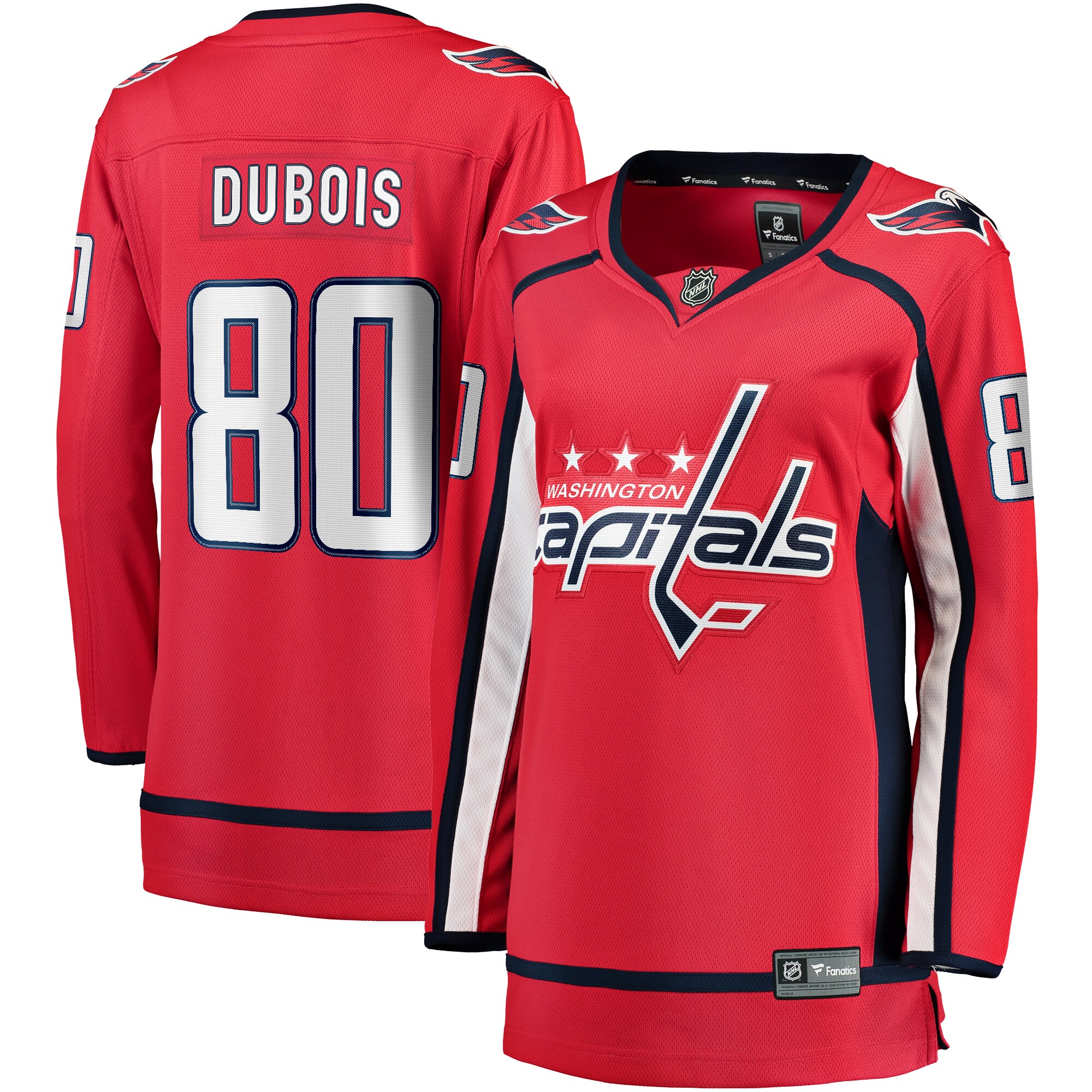 Women's Washington Capitals Pierre-Luc Dubois Red Home Premier Breakaway Player Jersey - JS755 
