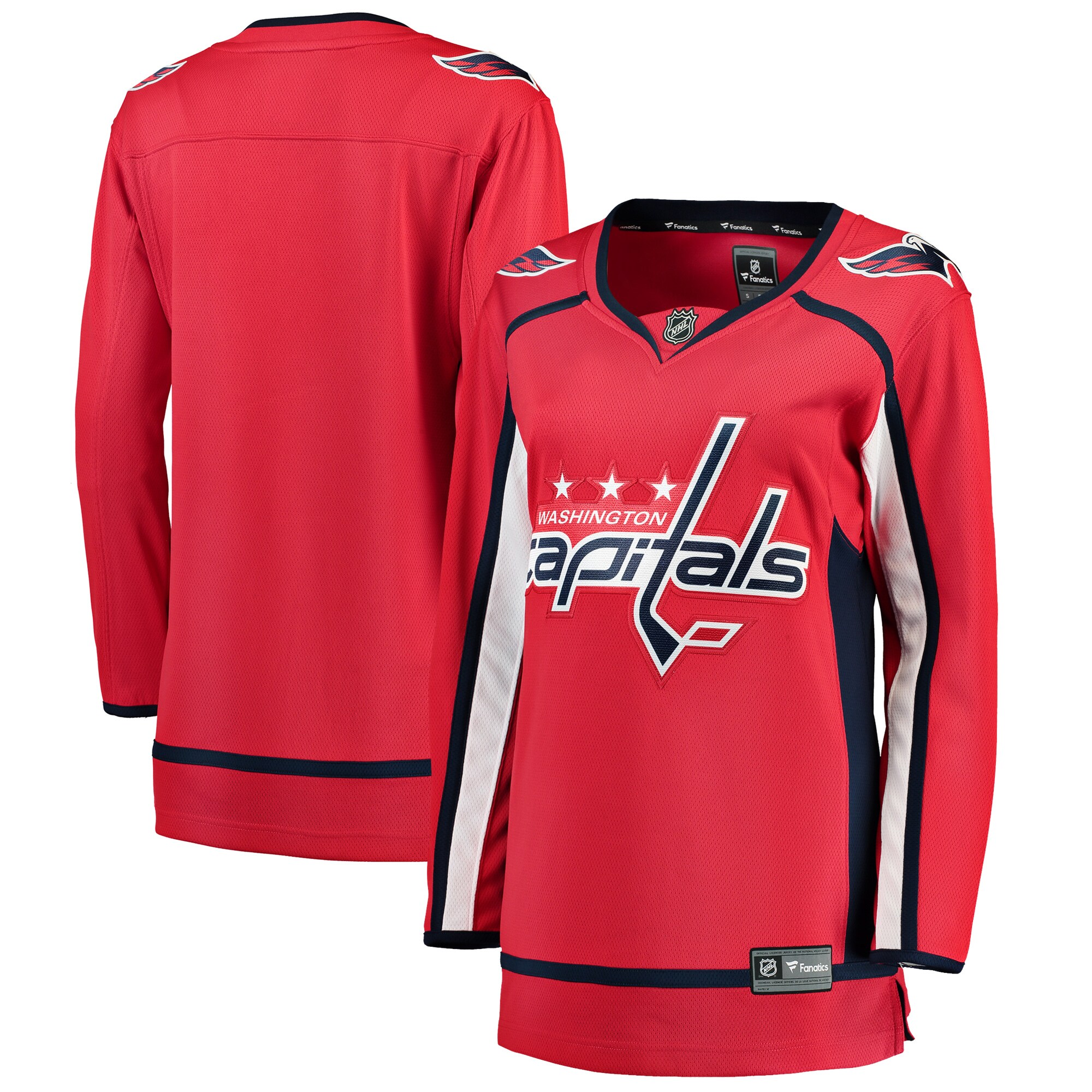Women's Washington Capitals Red Breakaway Home Jersey - JS371 