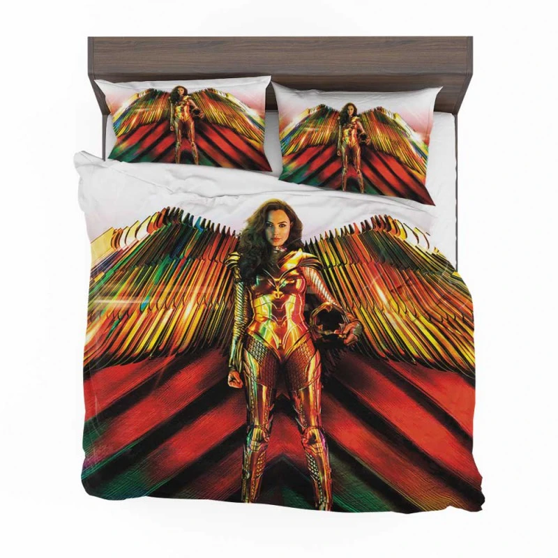 Alternative view of Wonder Woman 1984 Movie Gal Gadot Bedding Set - Custom Bedding Set