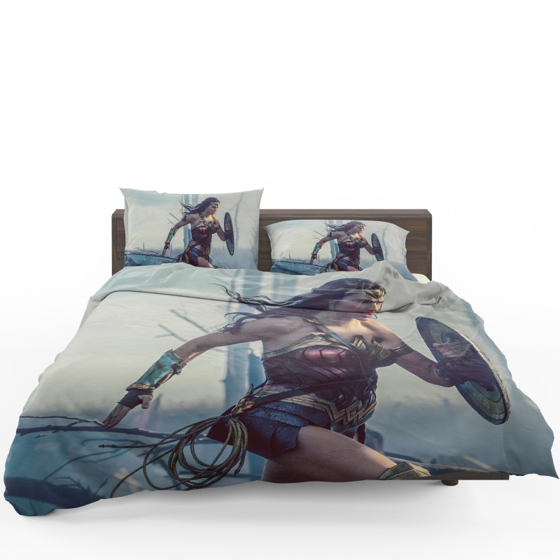 Wonder Women Girls Super Heroine Bedding Set - Custom Bedding Set