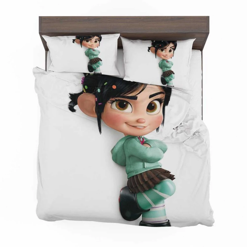 Alternative view of Wreck-It Ralph Movie Vanellope Von Schweetz Bedding Set - Custom Bedding Set