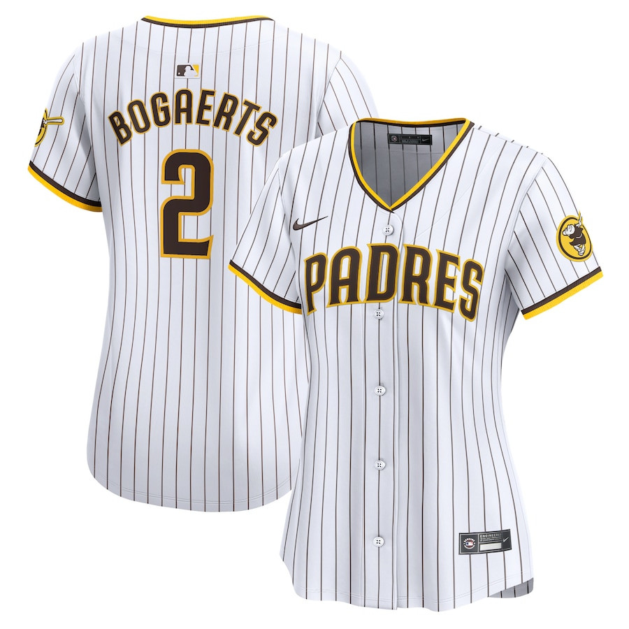 Xander Bogaerts 2 San Diego Padres Women's Home Limited Player Baseball Jersey - White 