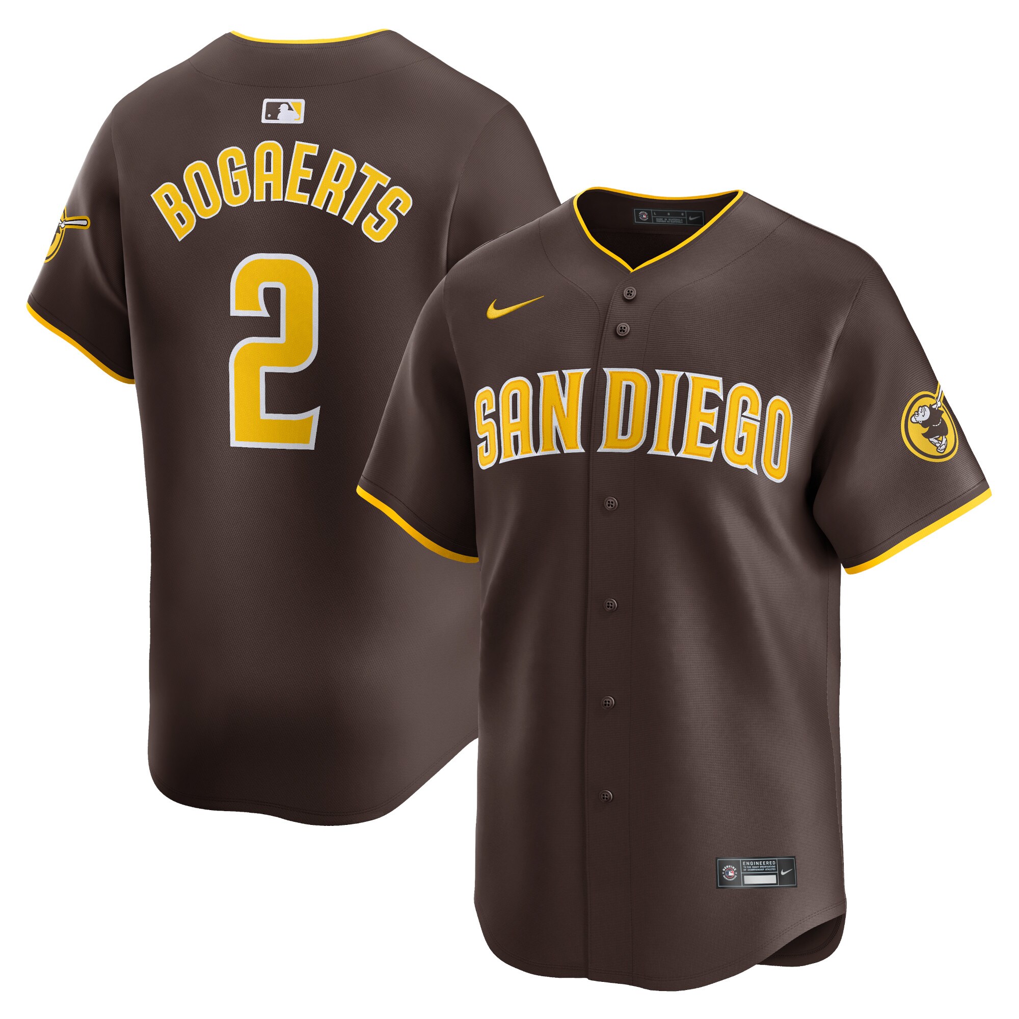 Xander Bogaerts San Diego Padres Home Limited Player Baseball Jersey - White