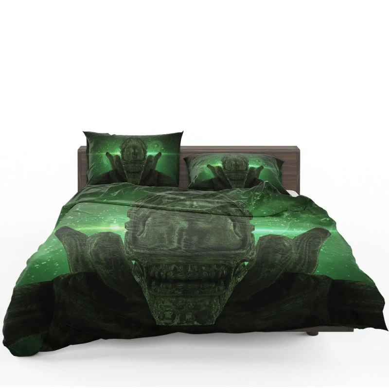 Xenomorph In Alien Covenant Science Fiction Movie Bedding Set - Custom Bedding Set