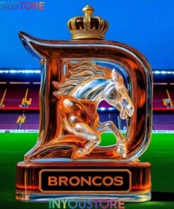 Denver Broncos Football New 2025 Whiskey Bottle