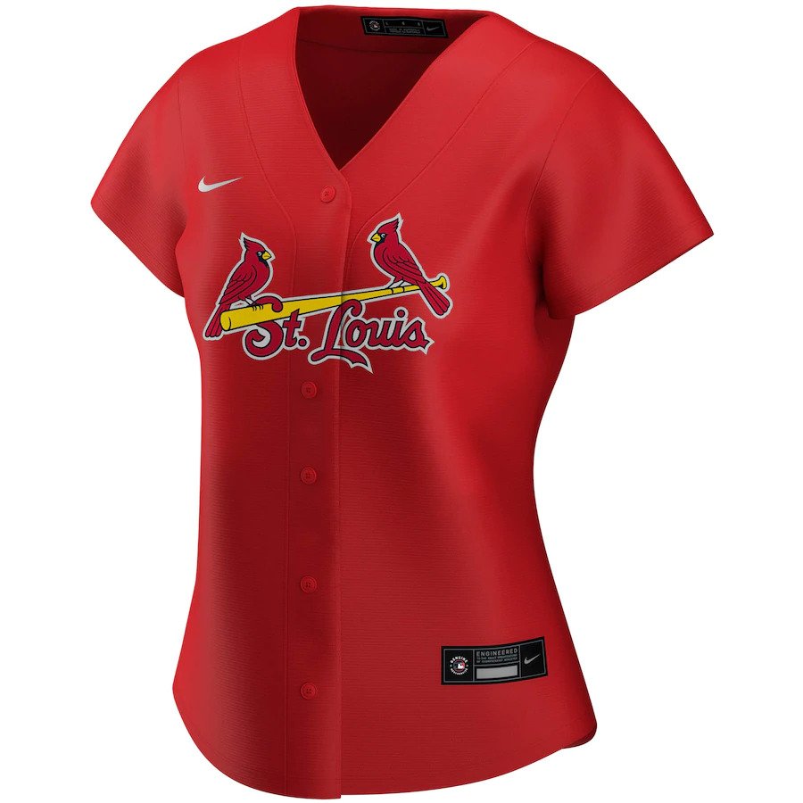 Alternative view of Yadier Molina St. Louis Cardinals Women's Home 2020 Replica Player Baseball Jersey ÃƒÂ¢Ã¢â€šÂ¬Ã¢â‚¬Å“ White