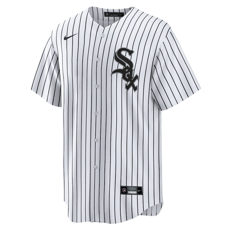 Alternative view of Yoan Moncada 10 Chicago White Sox Home Limited Player Men Baseball Jersey - White